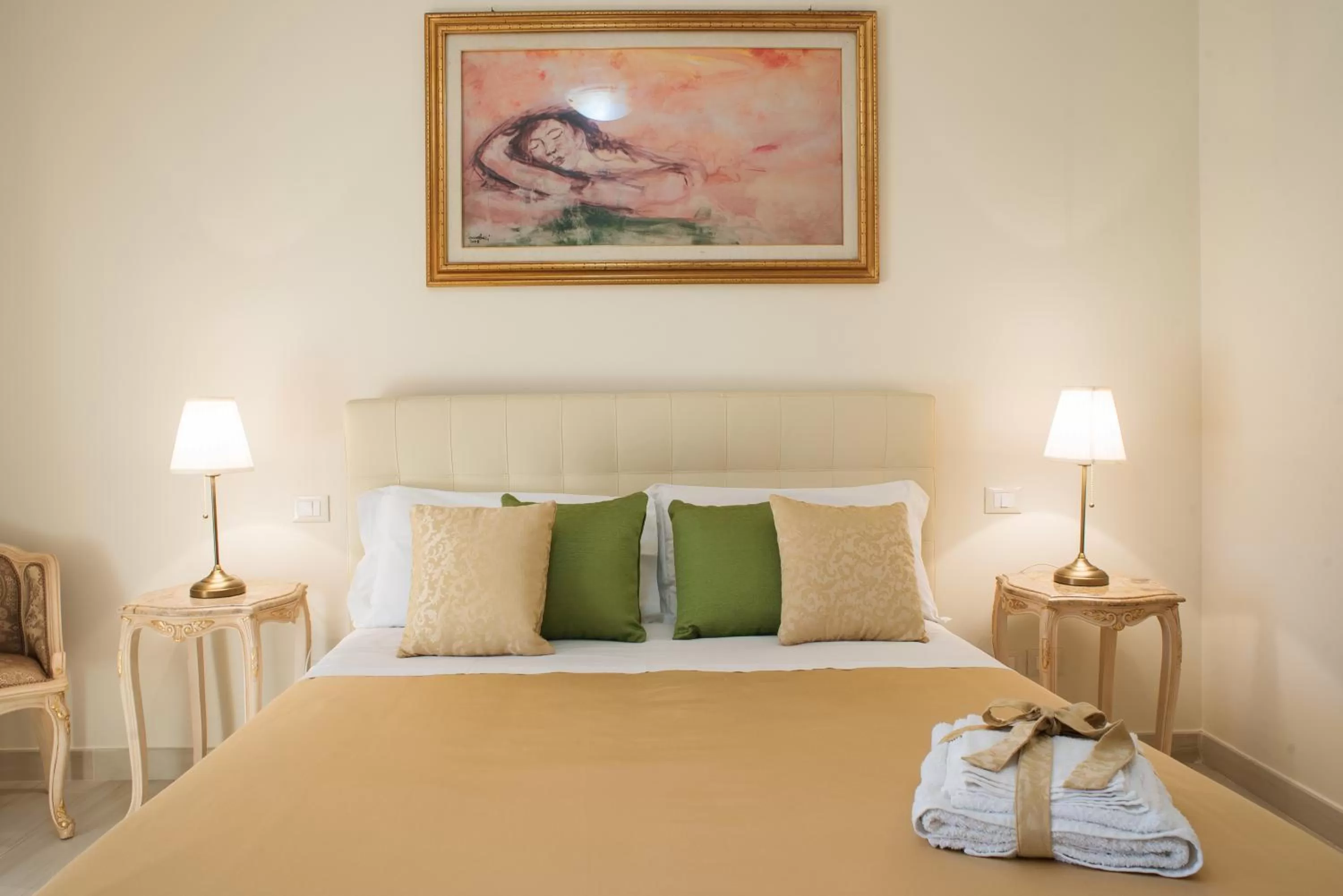 Photo of the whole room, Bed in B&B MareAgrò