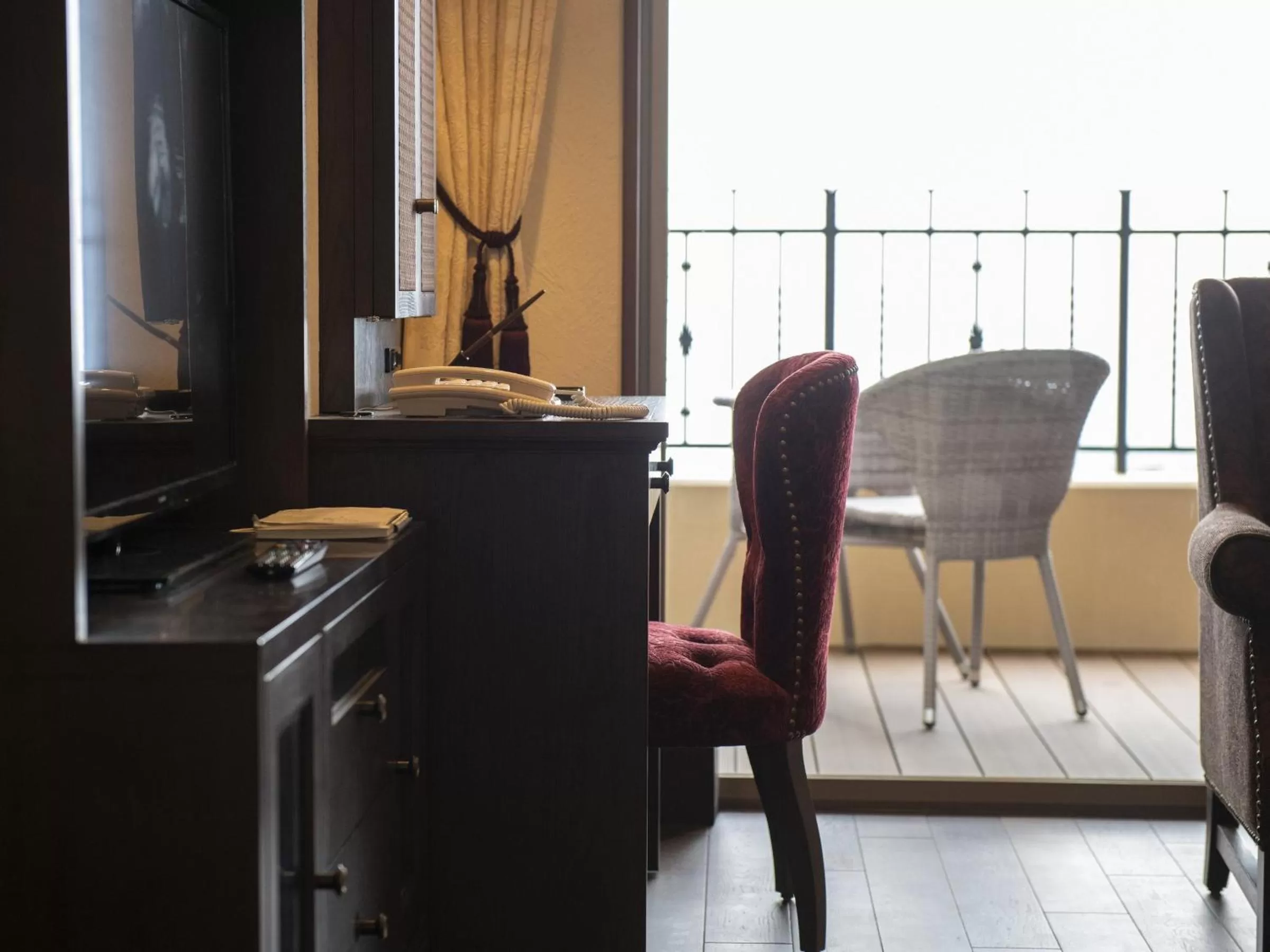 Living room in La Vista Kirishima Hills