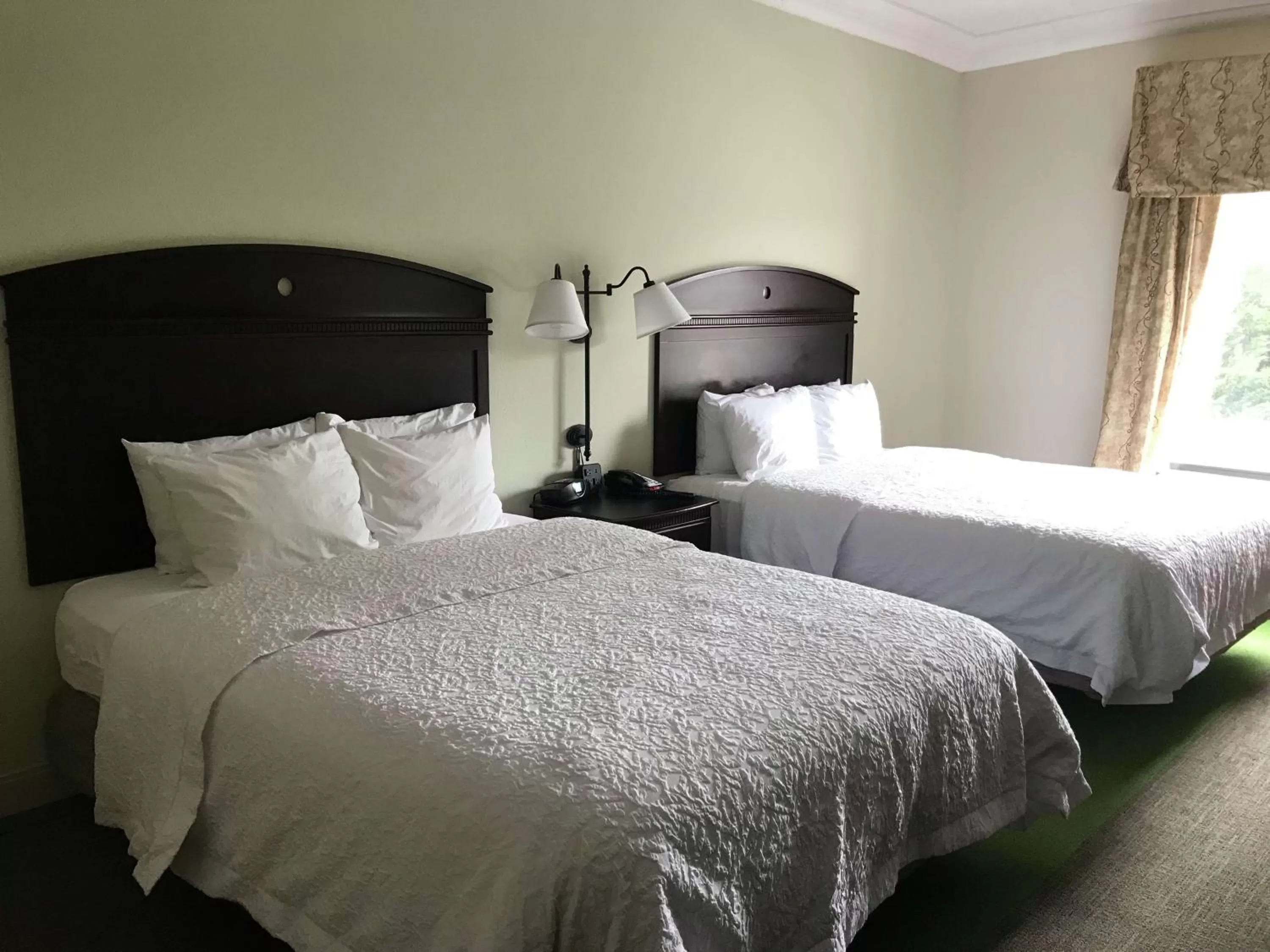 Bed in Hampton Inn Vidalia