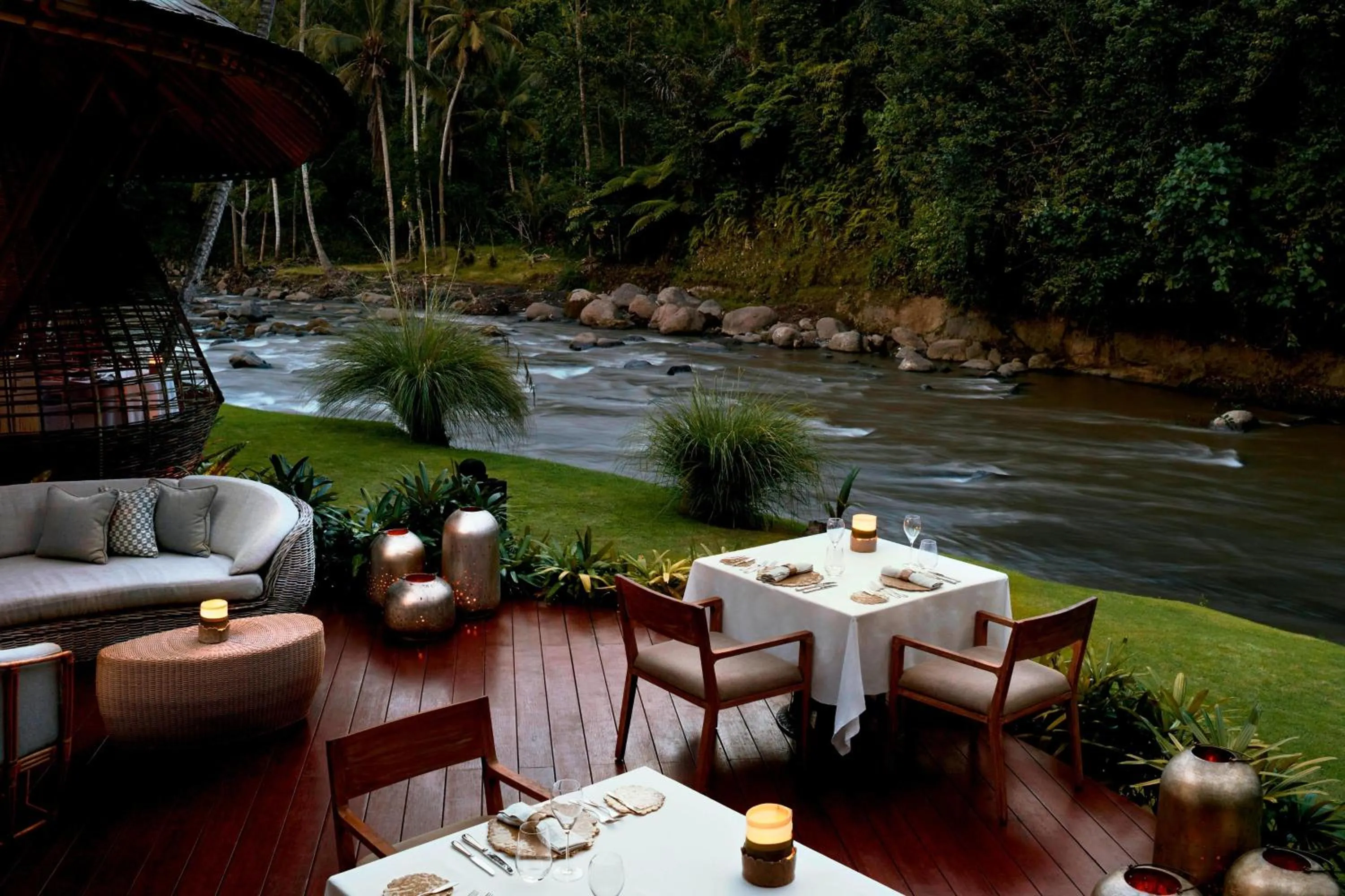 Restaurant/places to eat in Mandapa, a Ritz-Carlton Reserve