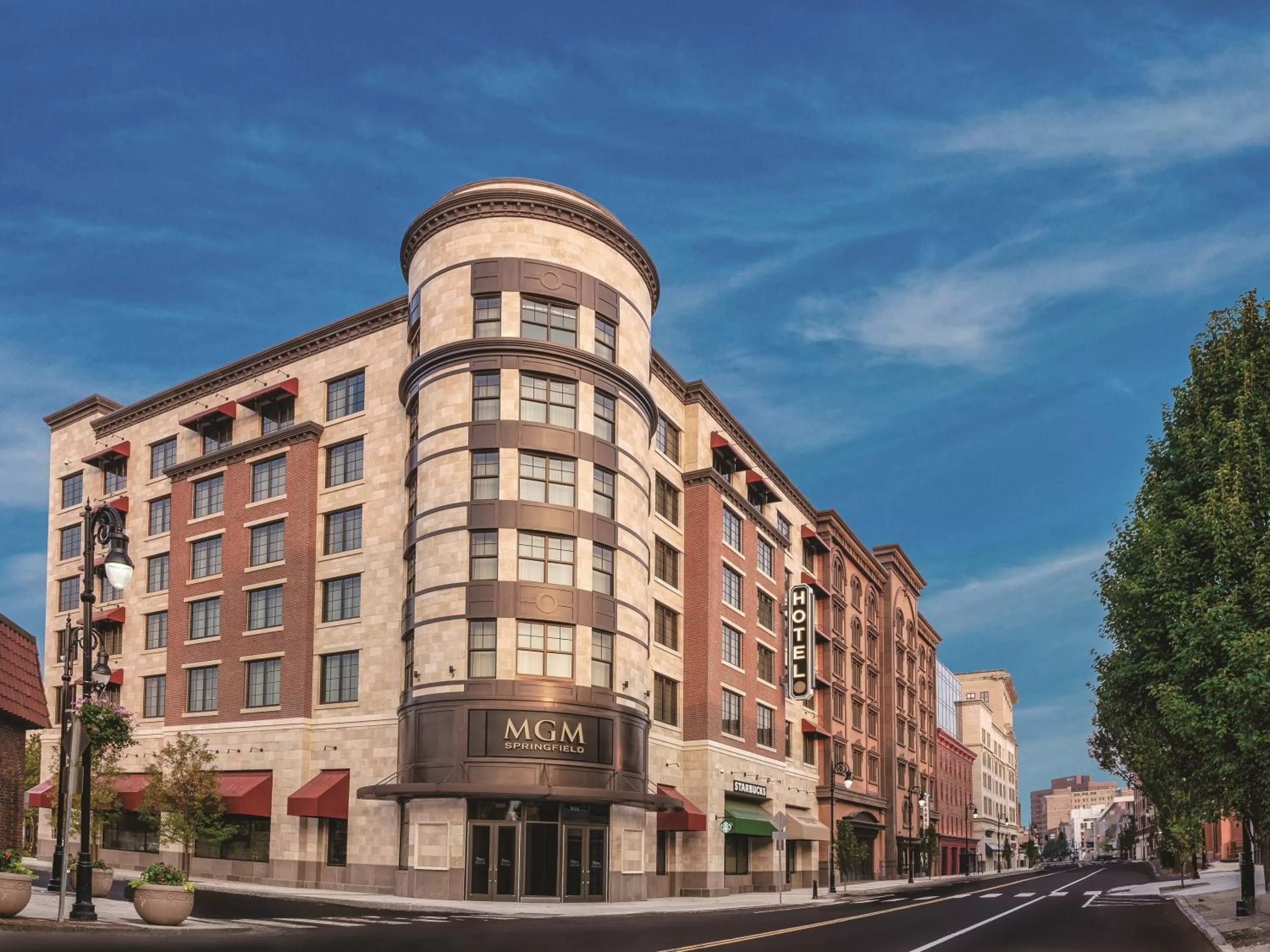 Property building in MGM Springfield