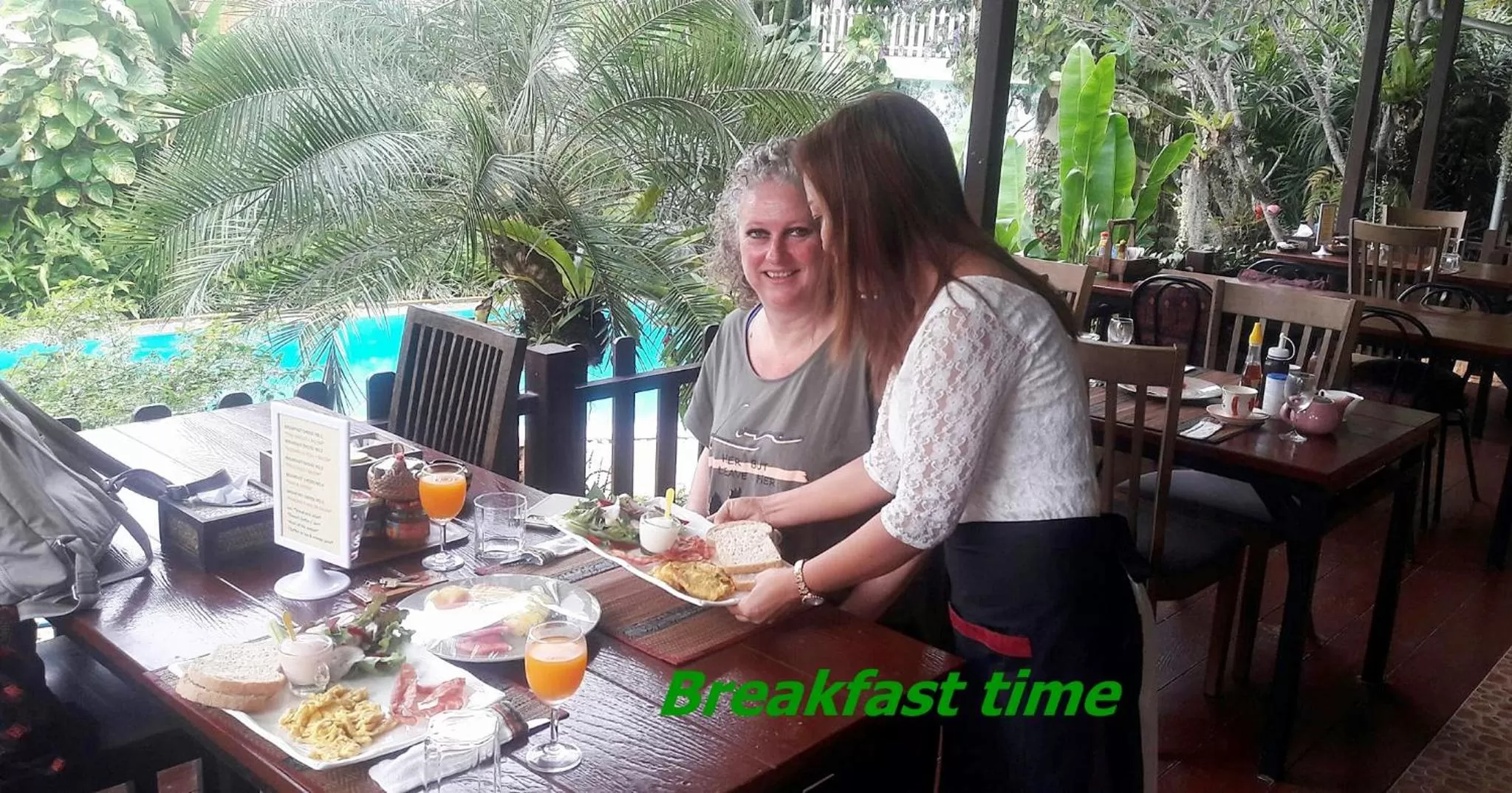 Continental breakfast in Homestay Chiangrai