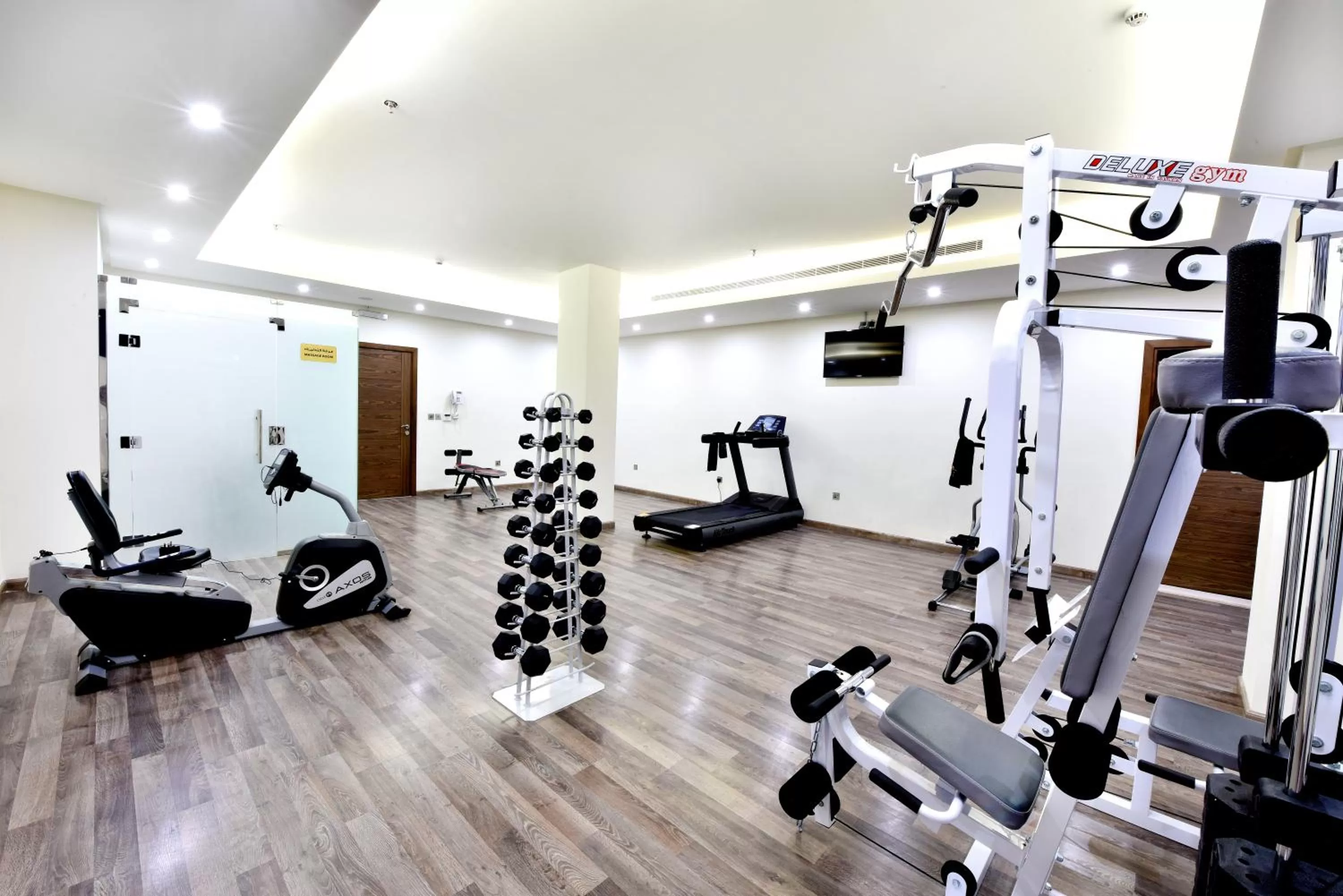 Fitness centre/facilities in Iridium 70 Hotel