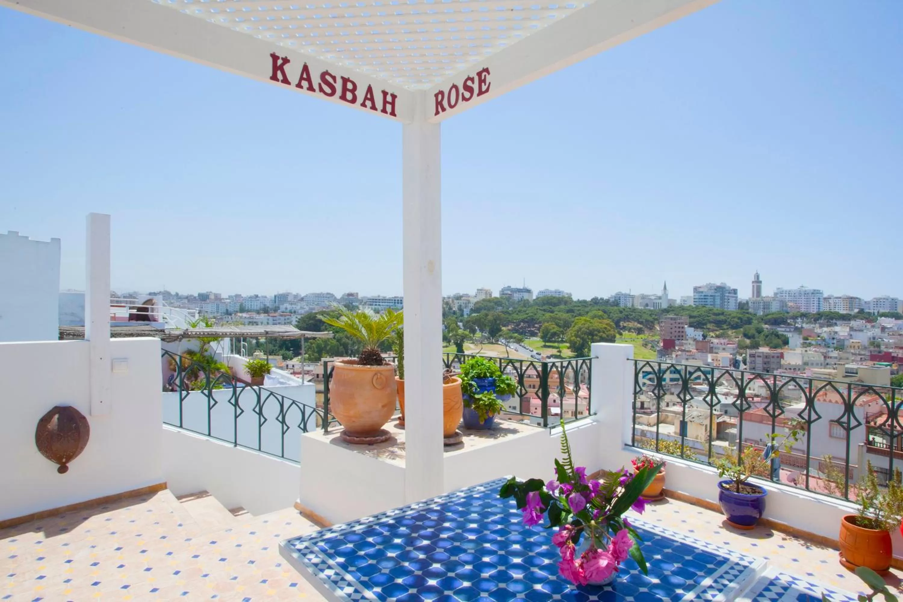 Balcony/Terrace in Kasbah Rose