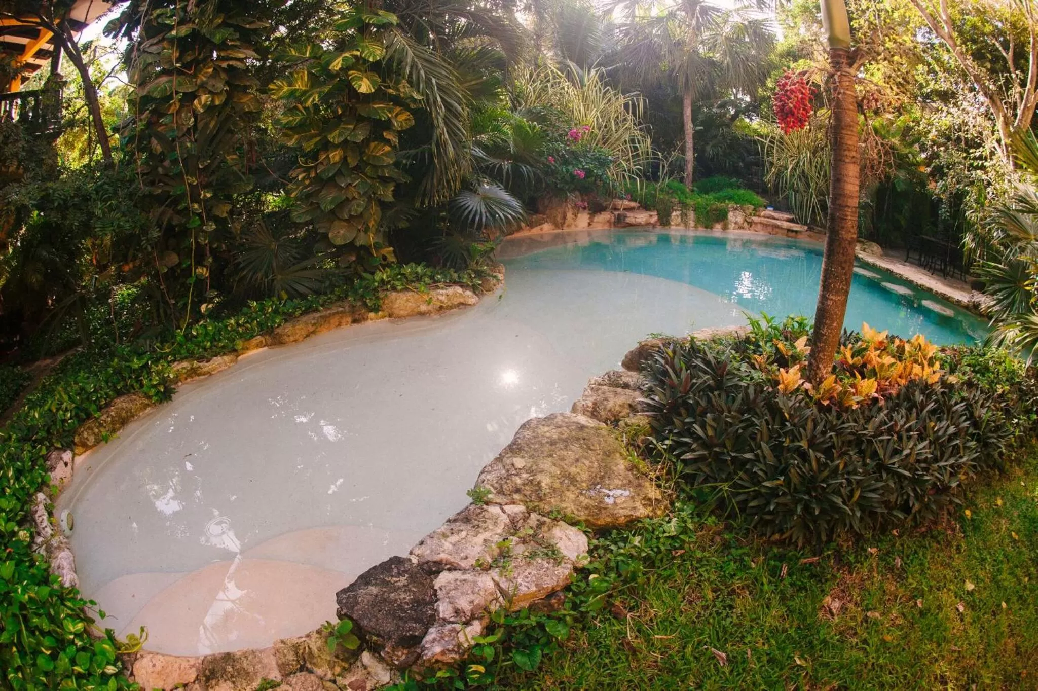 Swimming pool in La Hacienda, en Xcaret