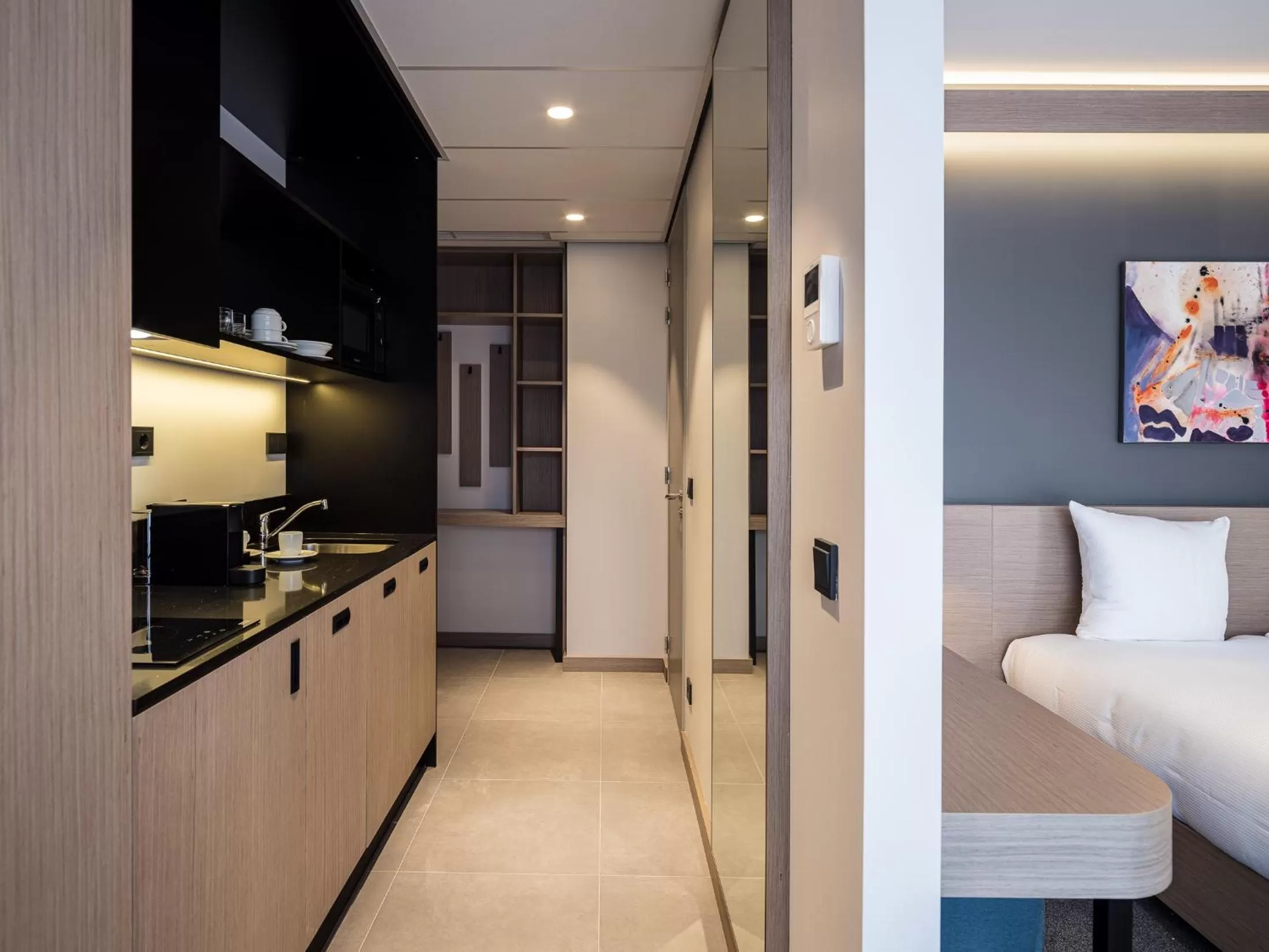 Kitchen or kitchenette in Executive Residency by Best Western Amsterdam Airport