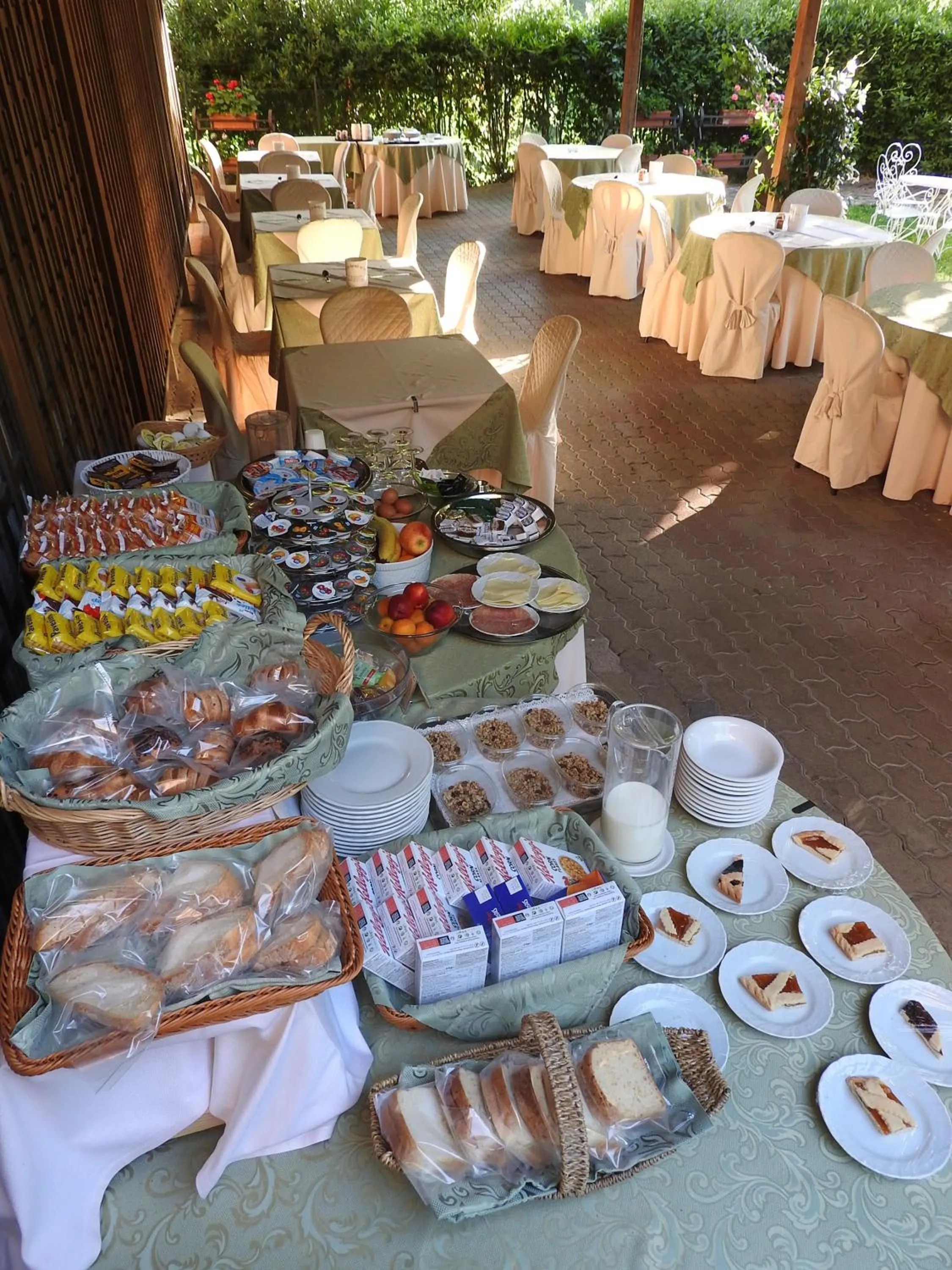 Breakfast in Hotel Moderno