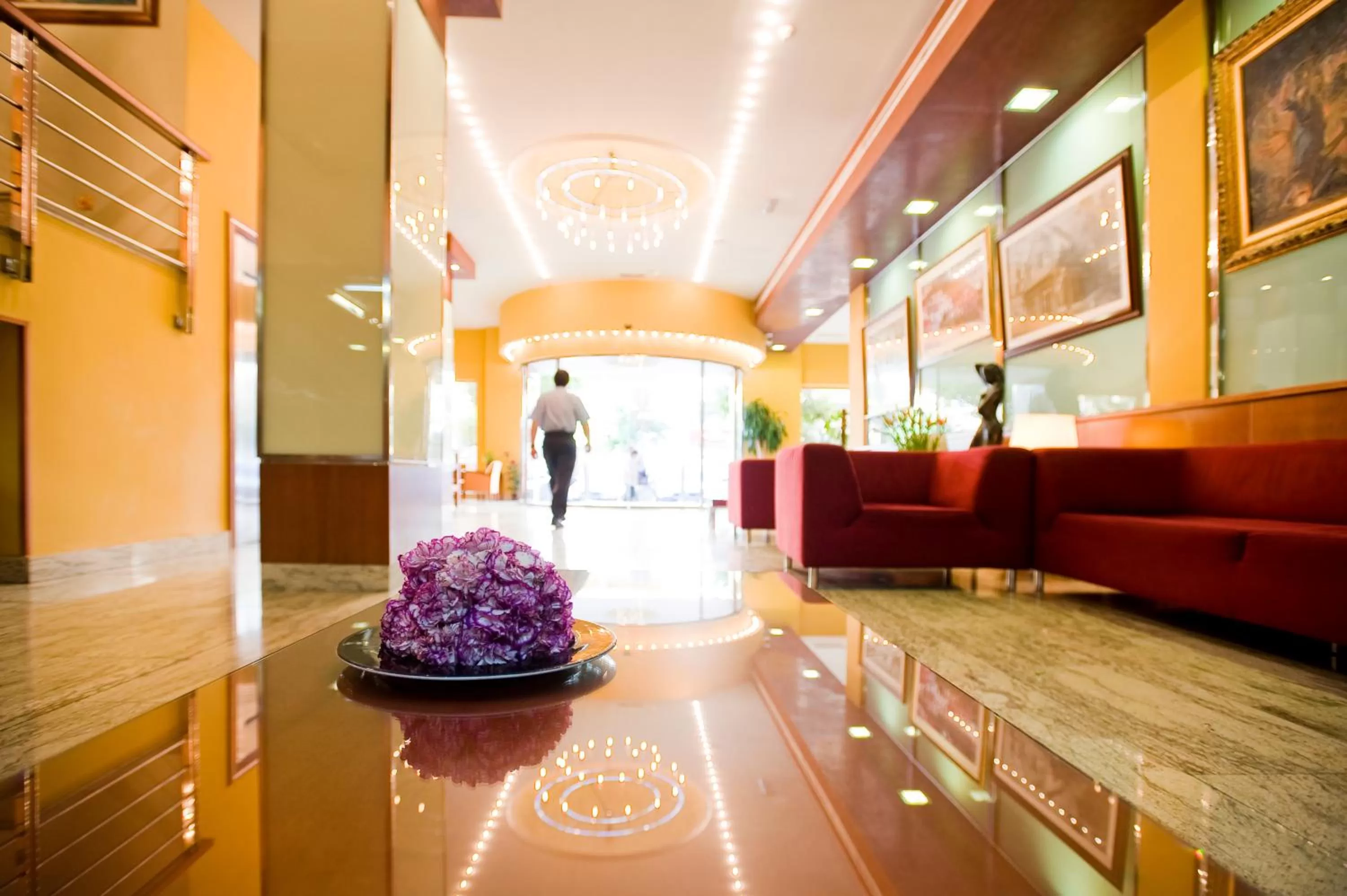 Lobby or reception in Hotel El Churra