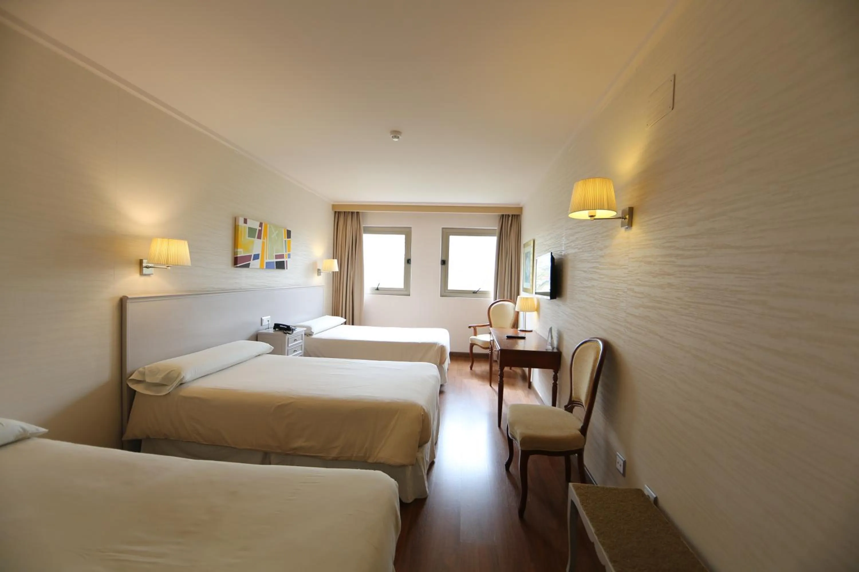 Bed in Hotel Universidad