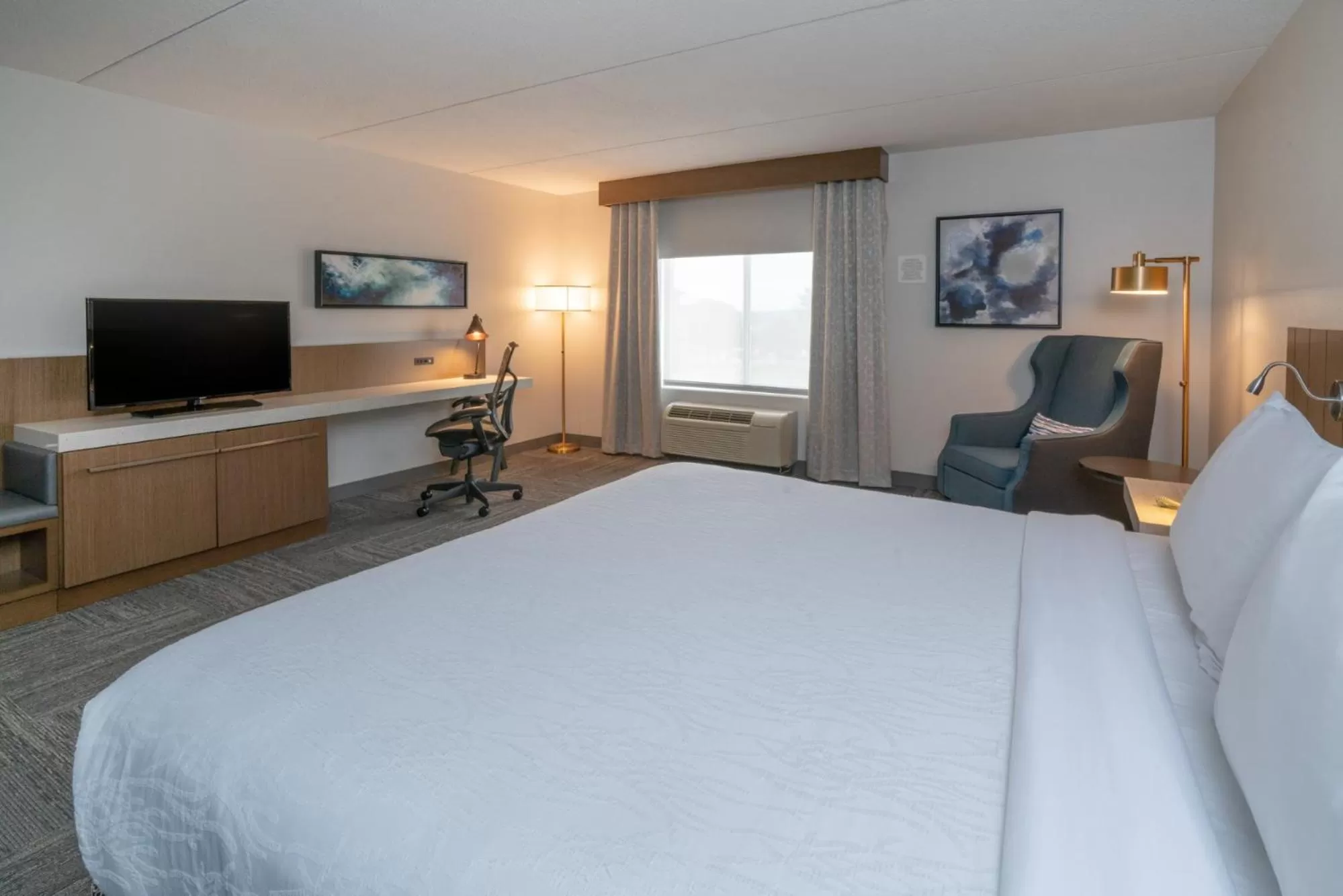 TV and multimedia, Bed in Hilton Garden Inn Pittsburgh/Southpointe
