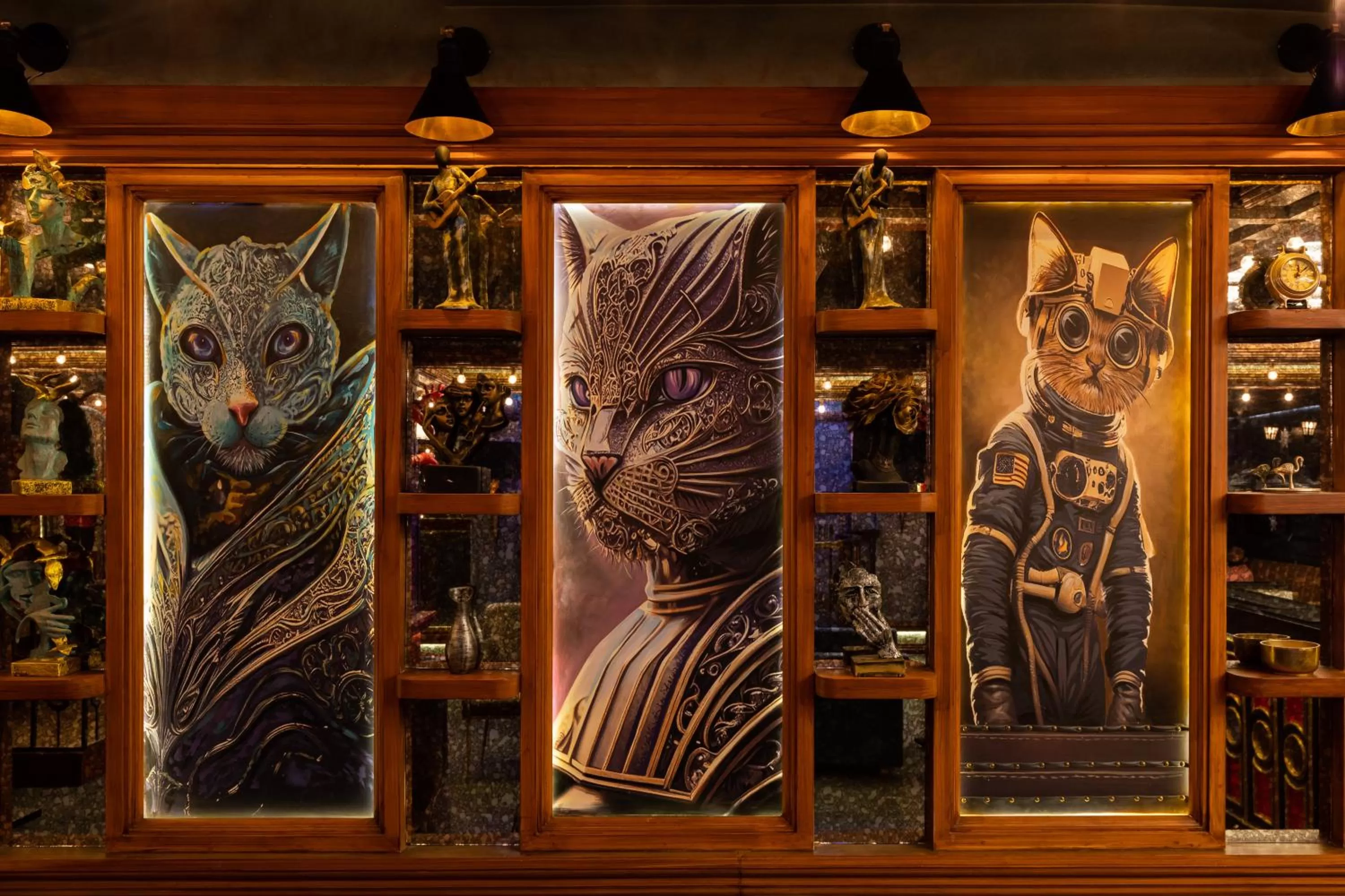 Lounge or bar in The Grand Shaurya