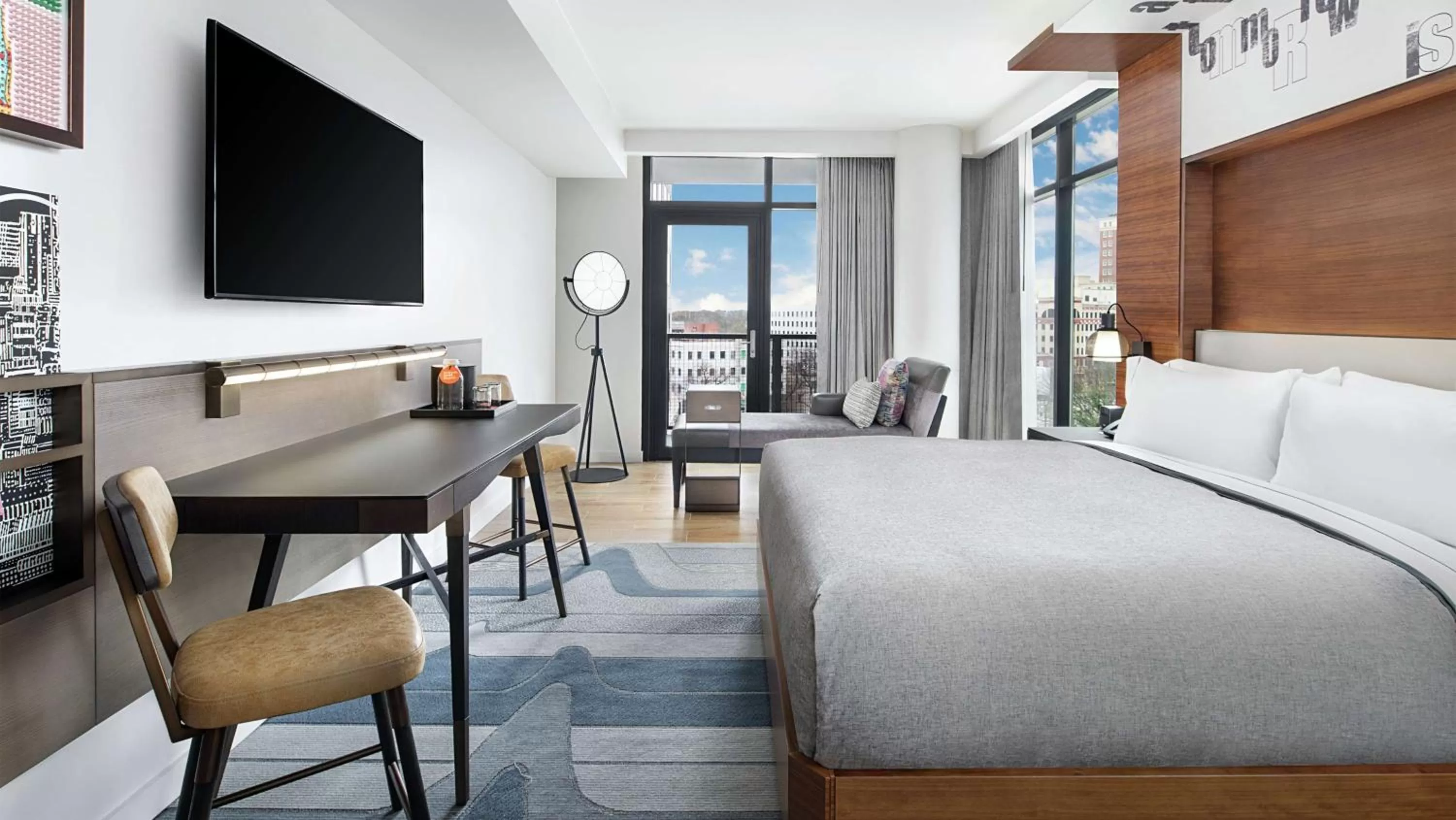 Bedroom, Bed in Canopy By Hilton Atlanta Midtown