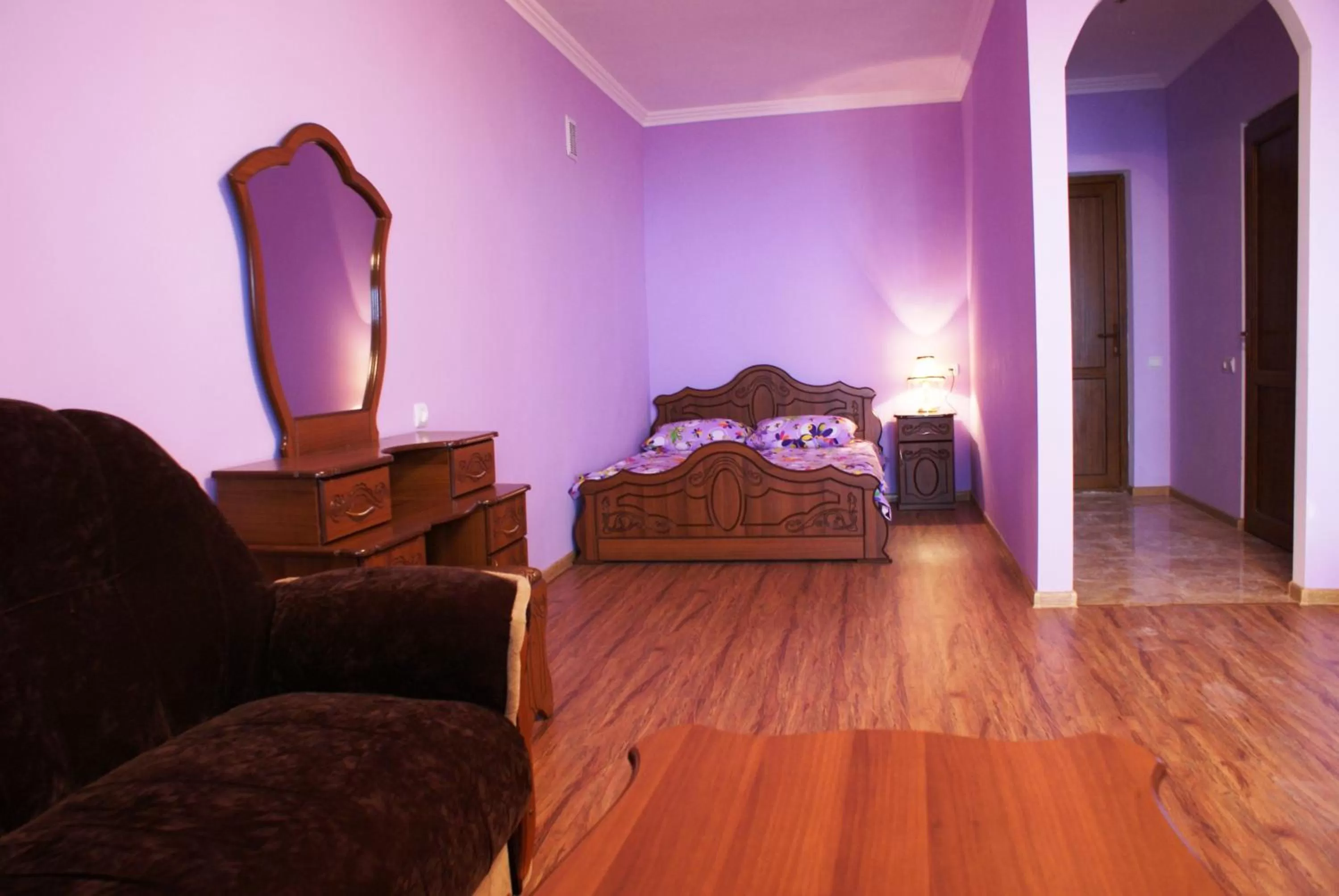 Bed, Seating Area in Odzun Hotel