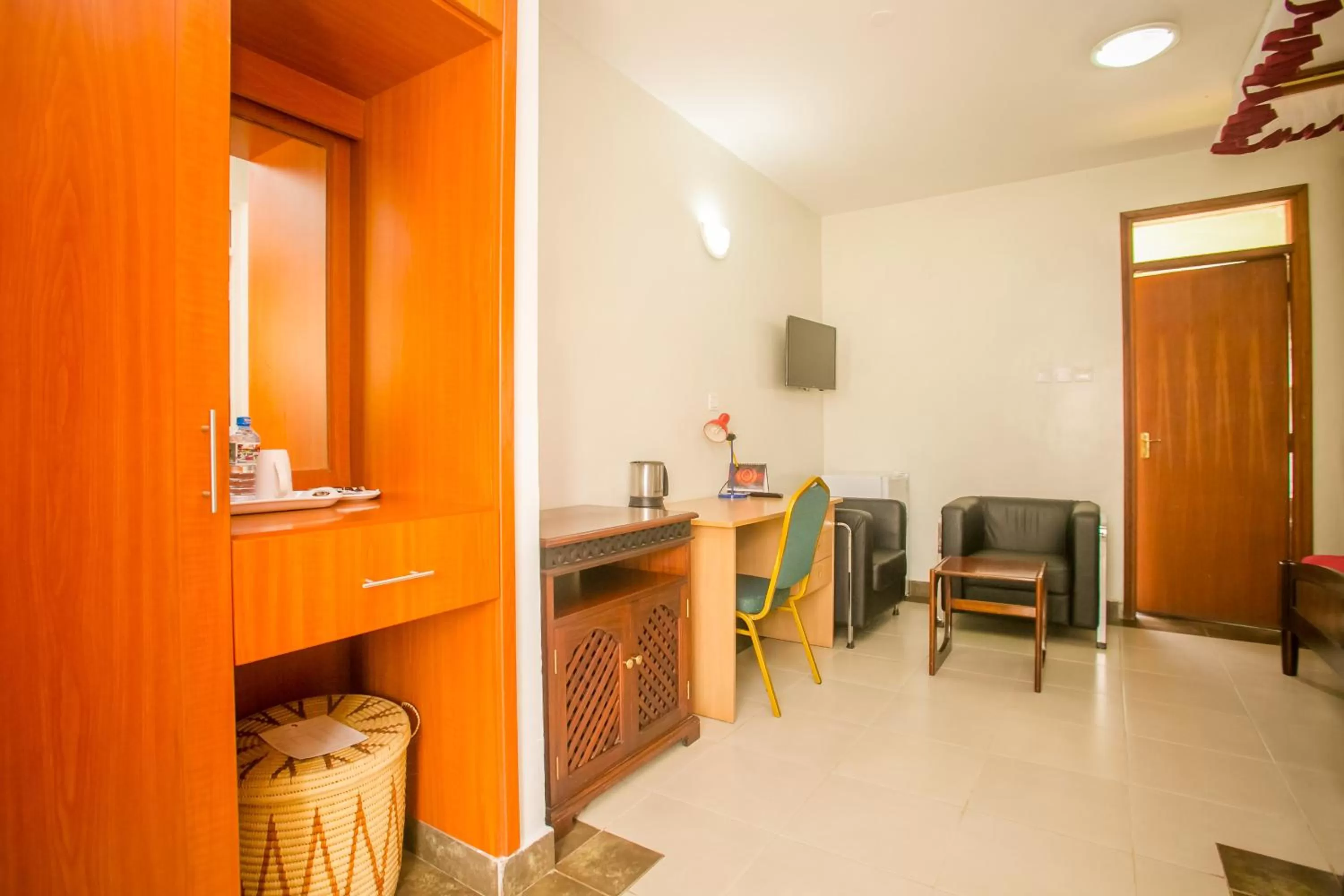 Seating area in Desmond Tutu Conference Centre