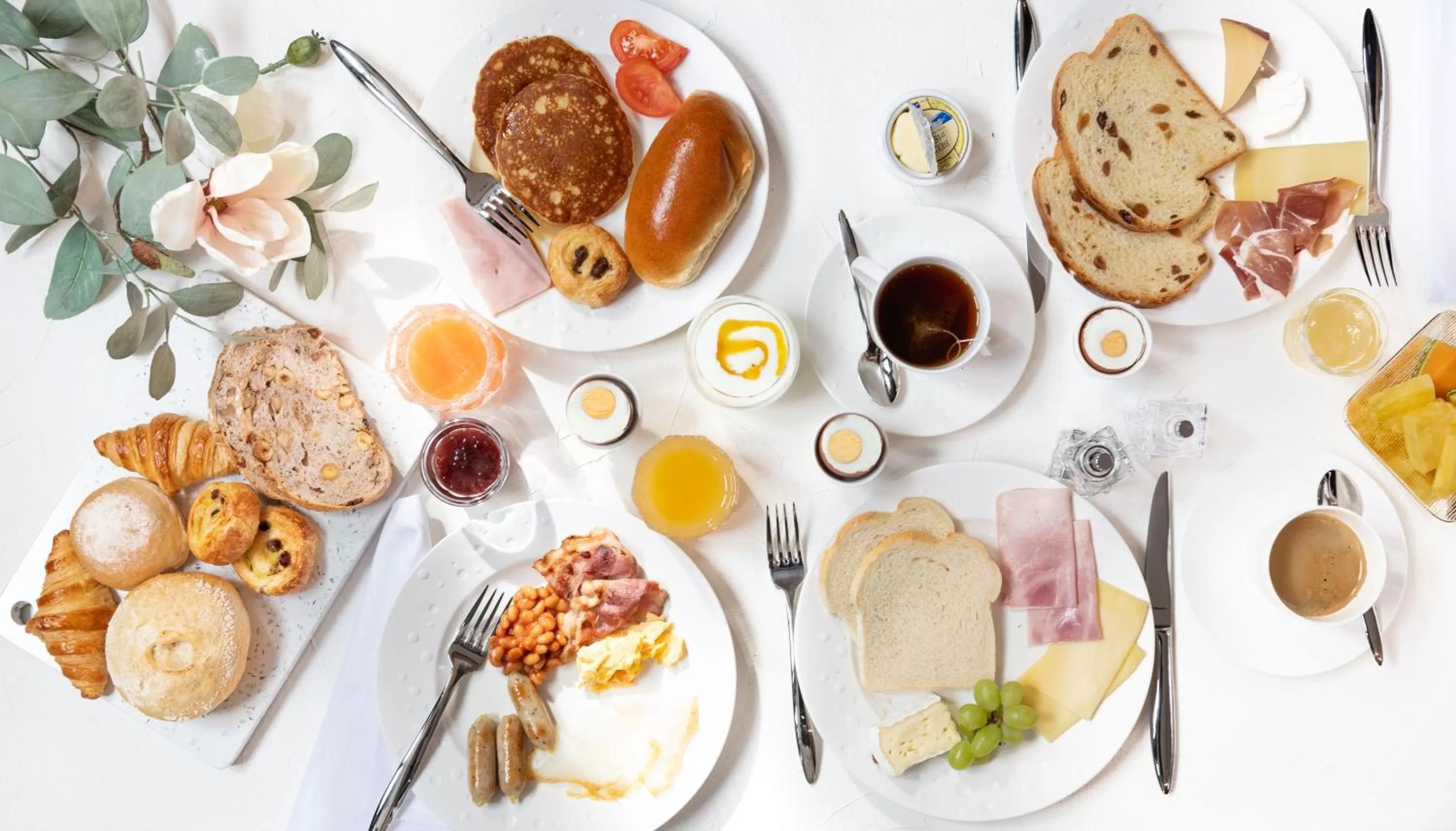 Buffet breakfast in Boutique Hotel Sablon by CW Hotel Collection