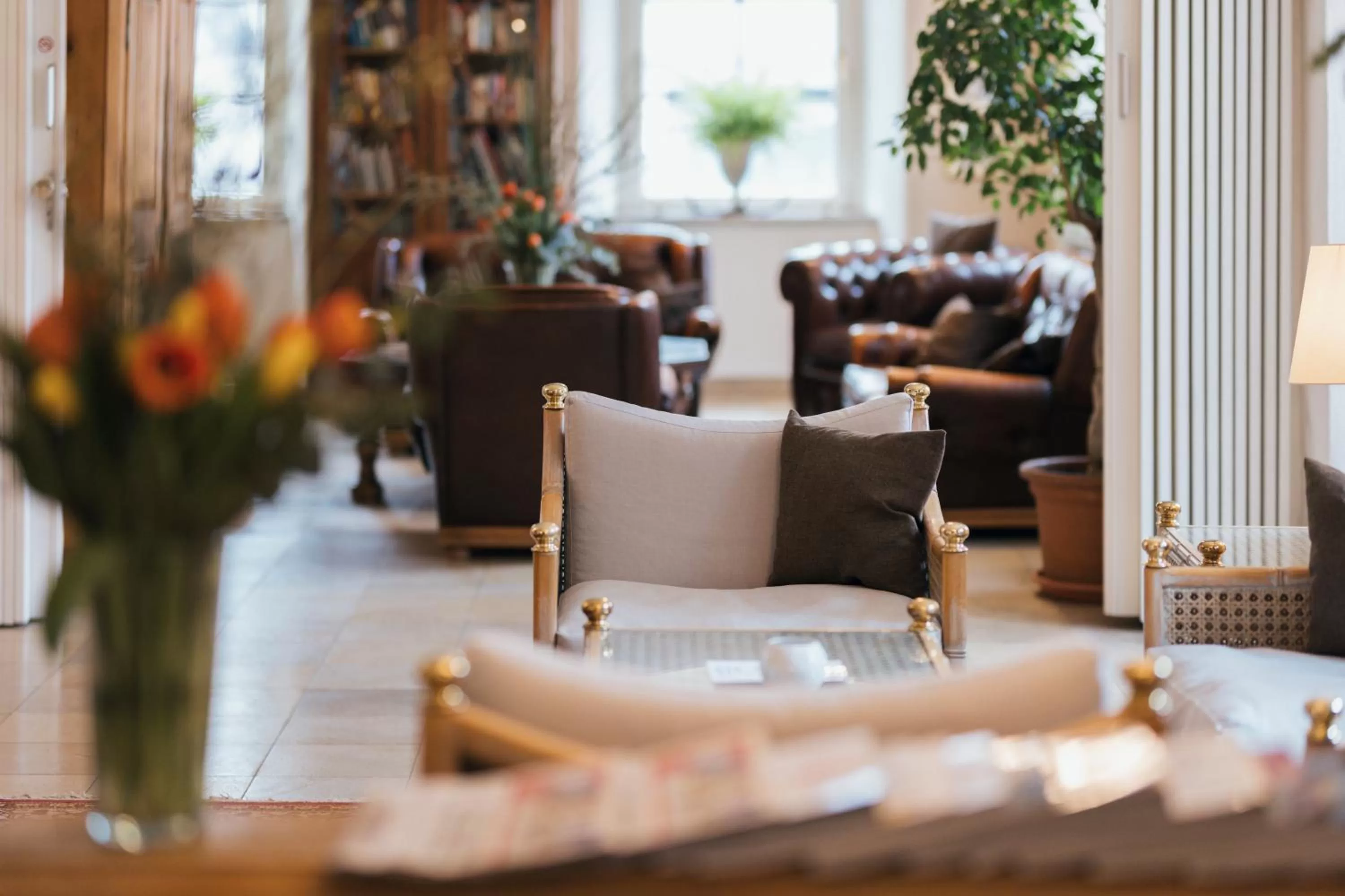 Lobby or reception in Hotel Bären