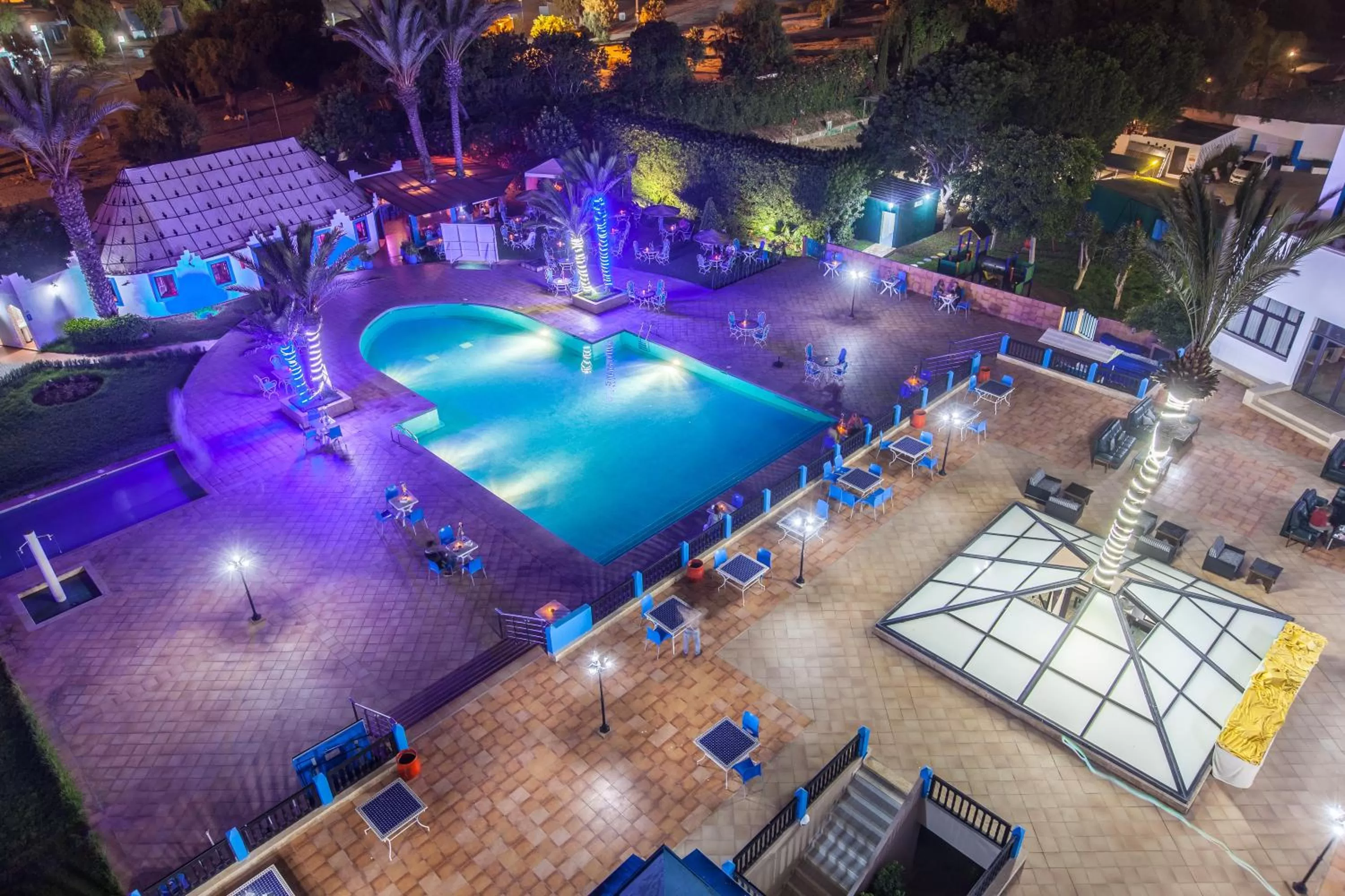 Pool view in Oasis Hotel & Spa