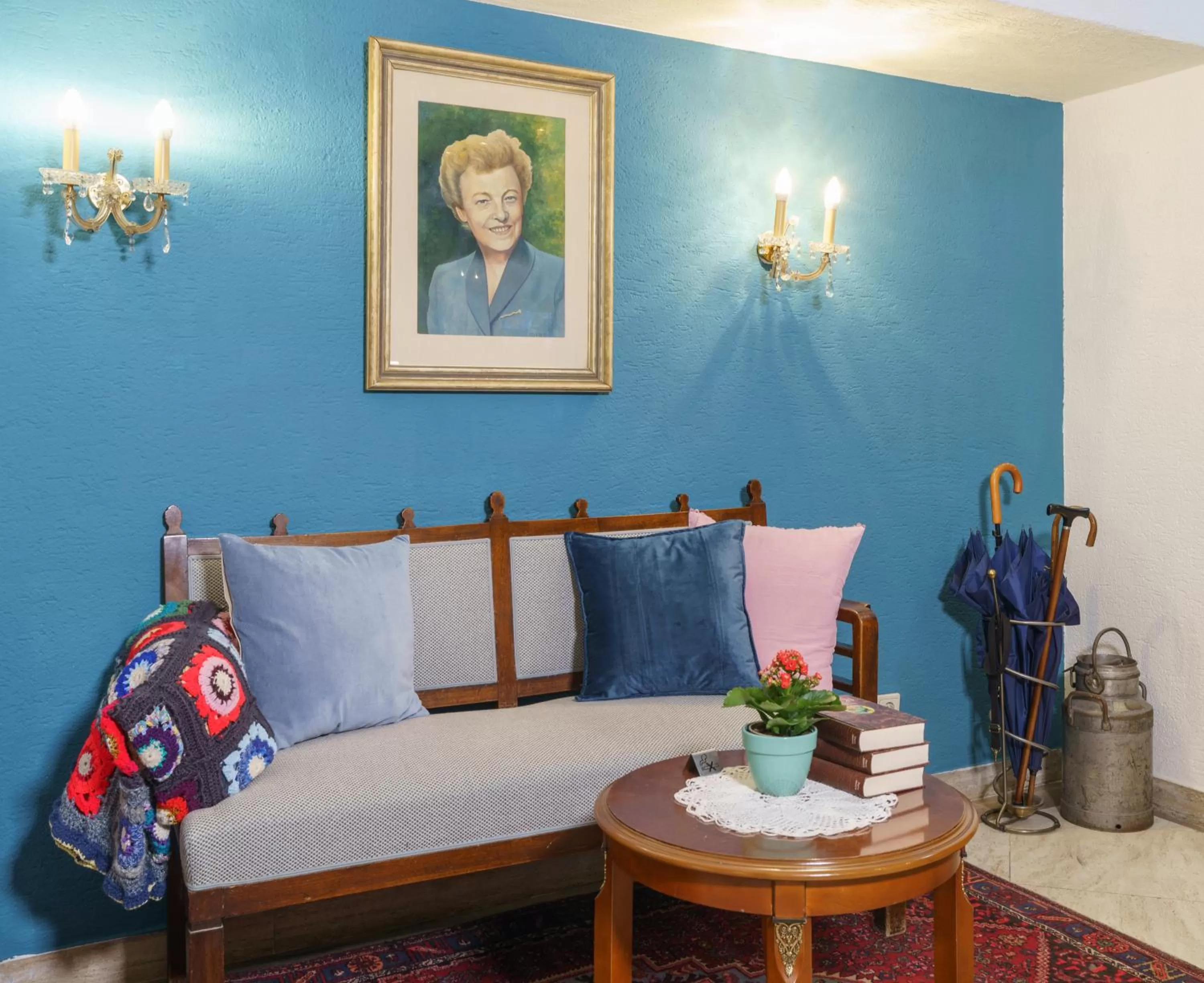 Lobby or reception, Seating Area in Tante ALMA's Hotel Lasthaus am Ring