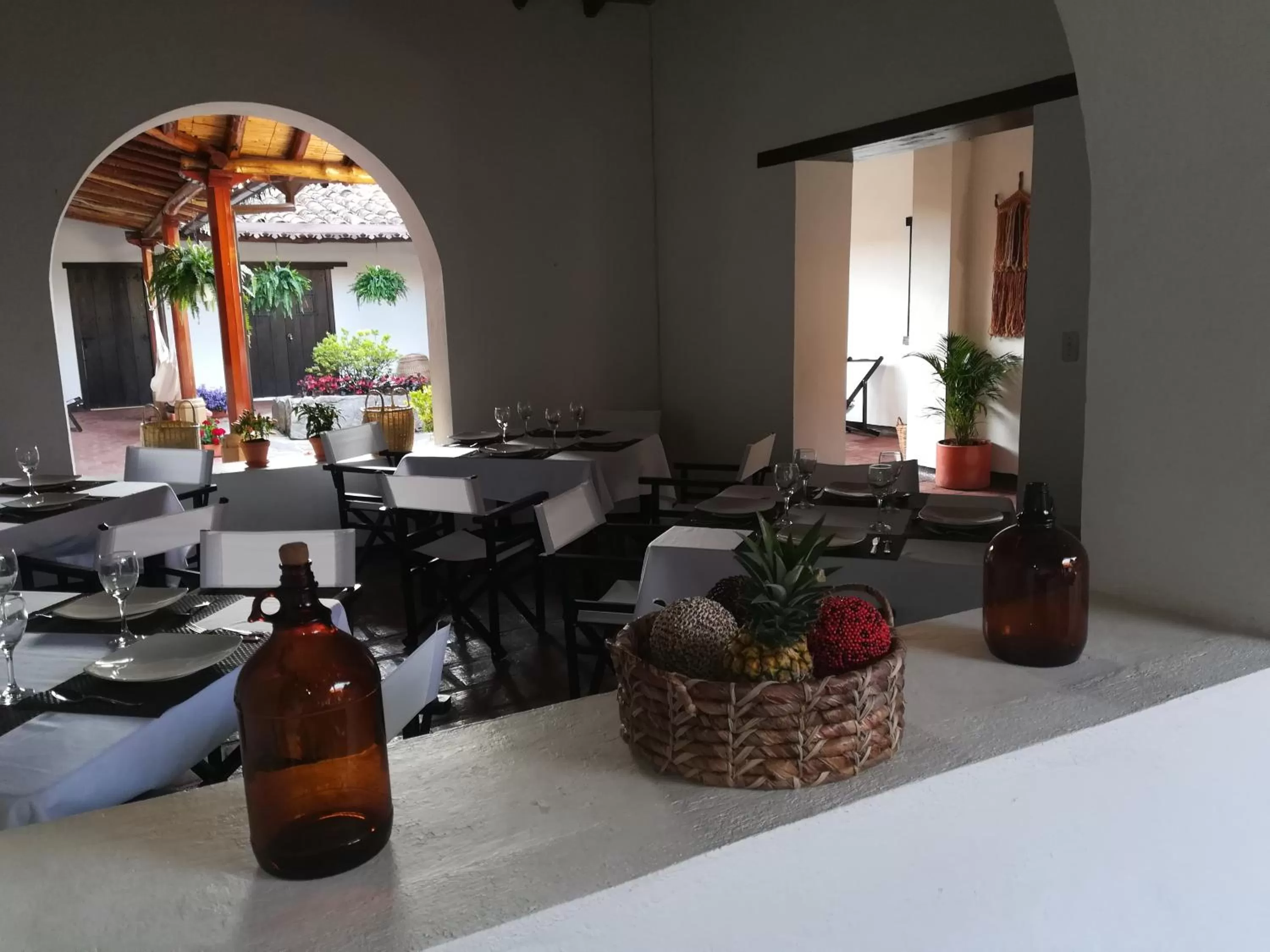 Breakfast, Restaurant/Places to Eat in Hotel Casa Claustro De Zapatoca