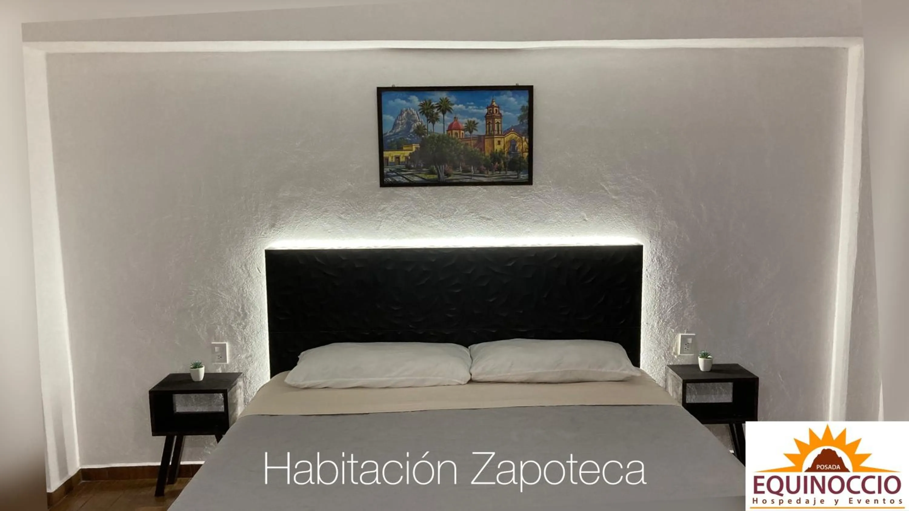 Bed in Posada Equinoccio