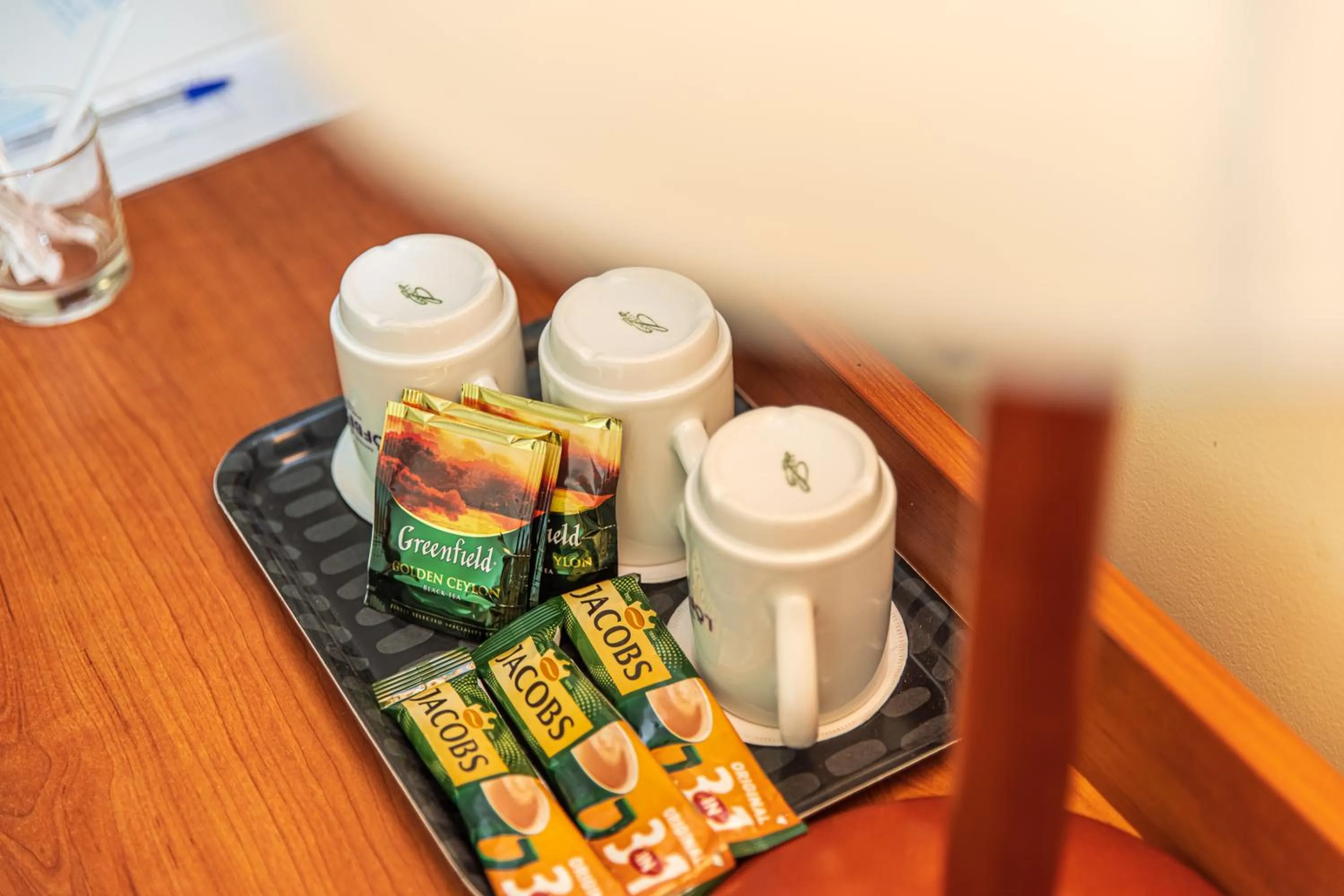 Coffee/tea facilities in Meduza Hotel
