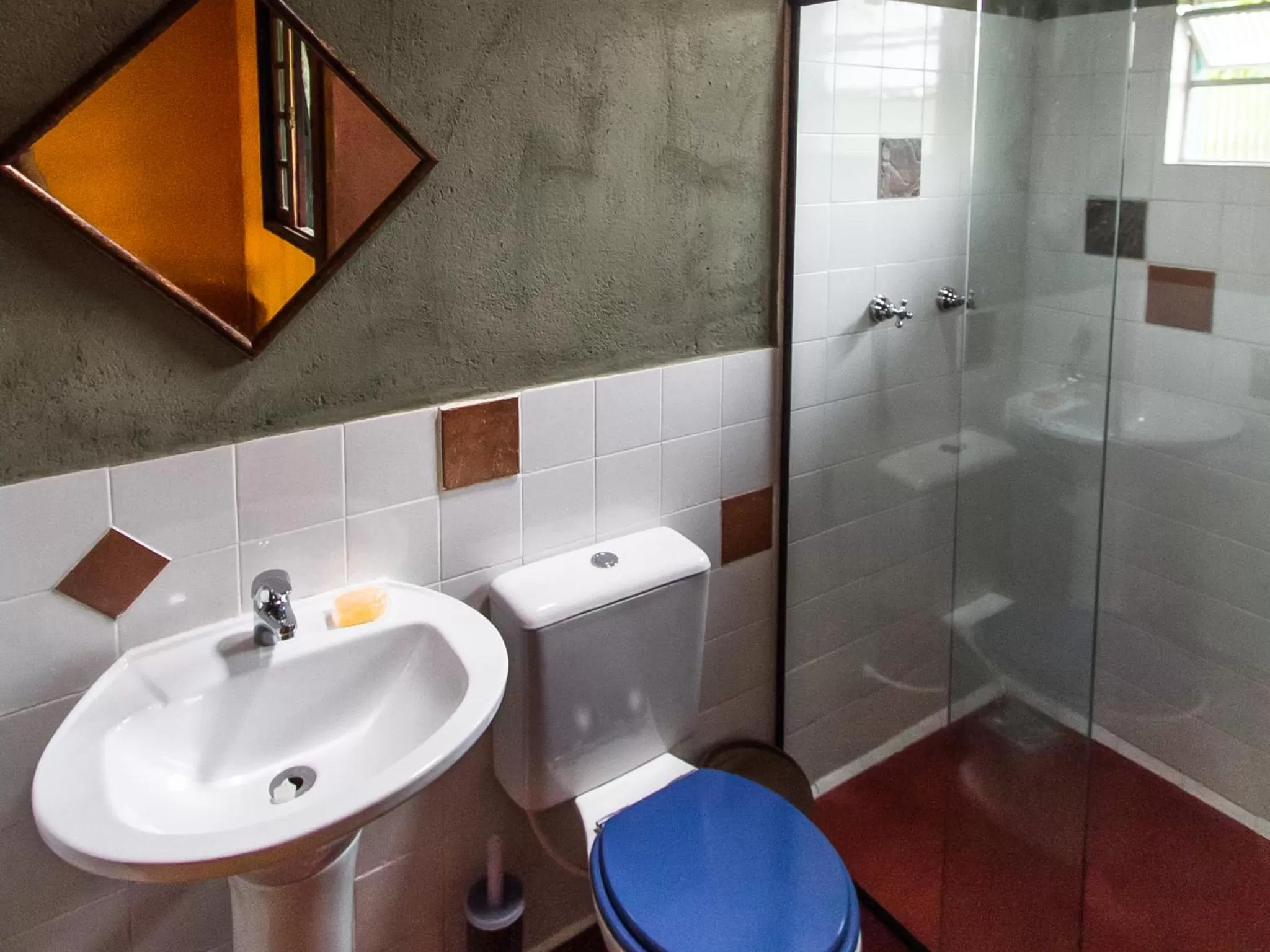 Bathroom in Lagamar Ecohotel