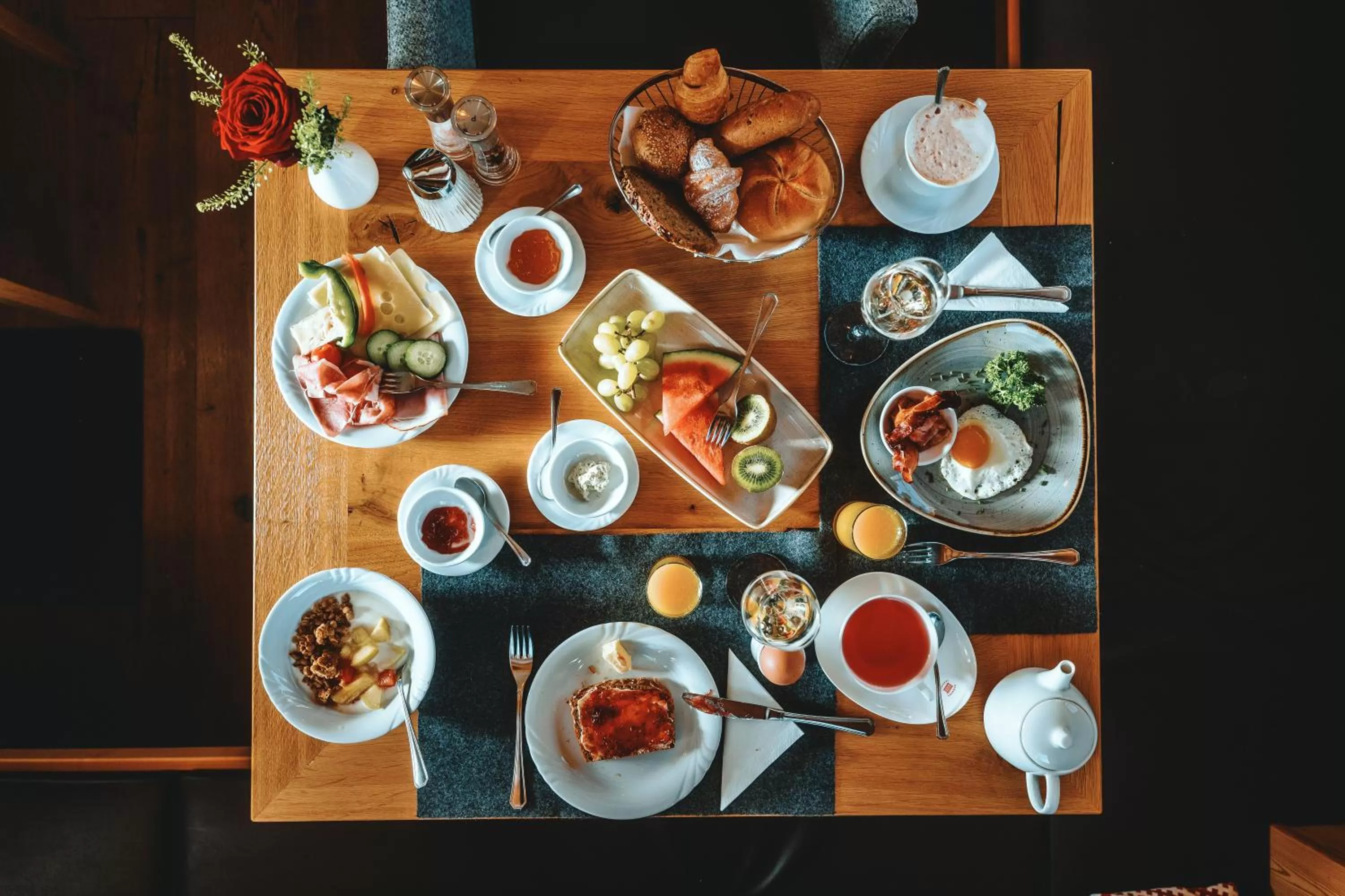 Breakfast in Hotel Lindenhof