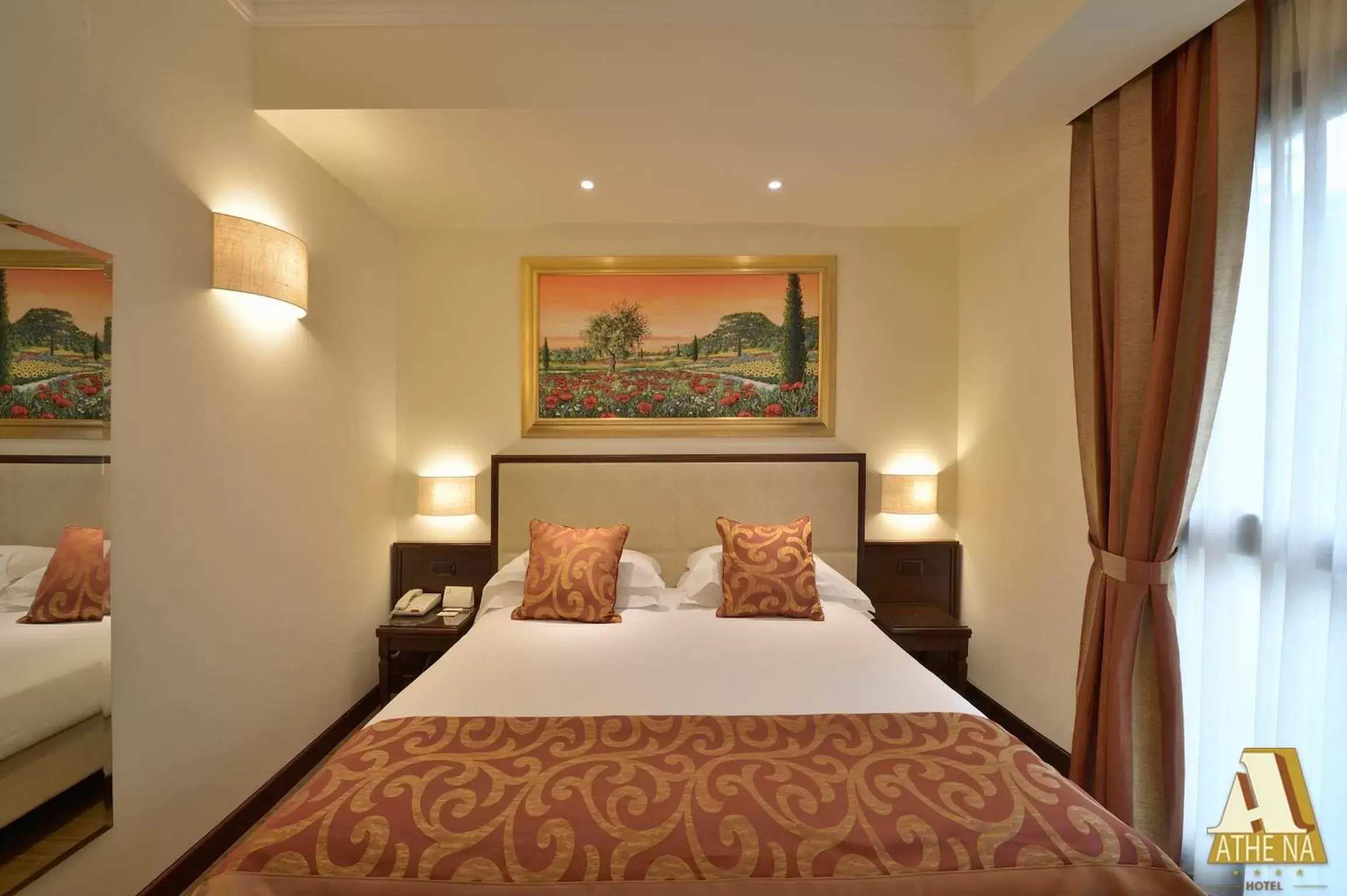 Classic Double or Twin Room in Hotel Athena Classic Double or Twin Room in Hotel Athena