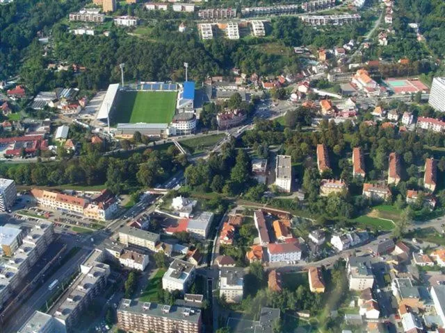 Bird's eye view in Hotel Saloon