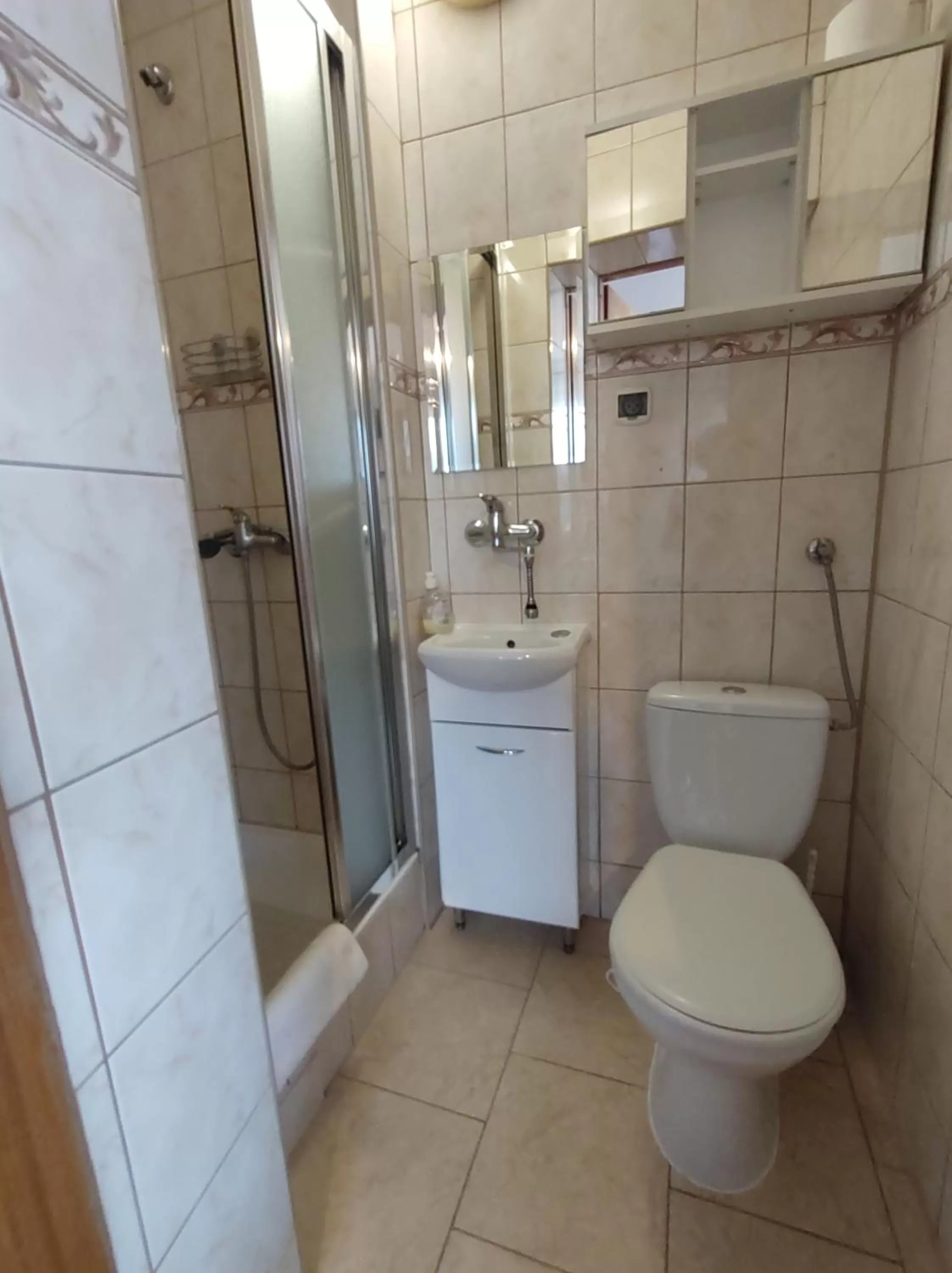 Bathroom in Noclegi U Reni