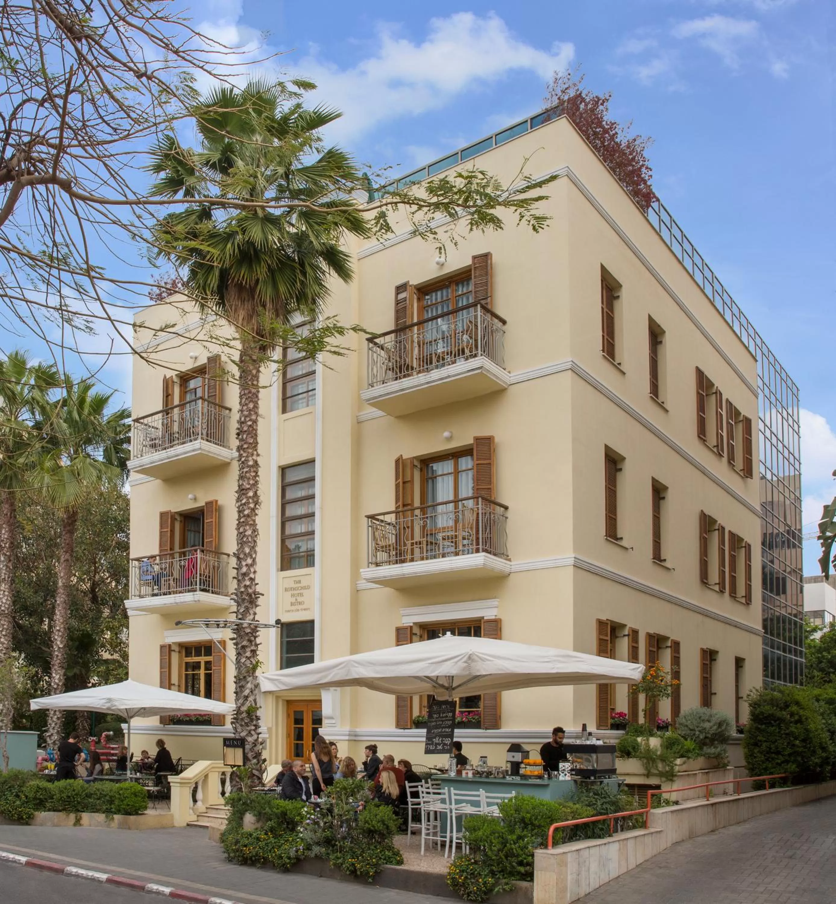 Property building in The Rothschild Hotel - Tel Aviv's Finest