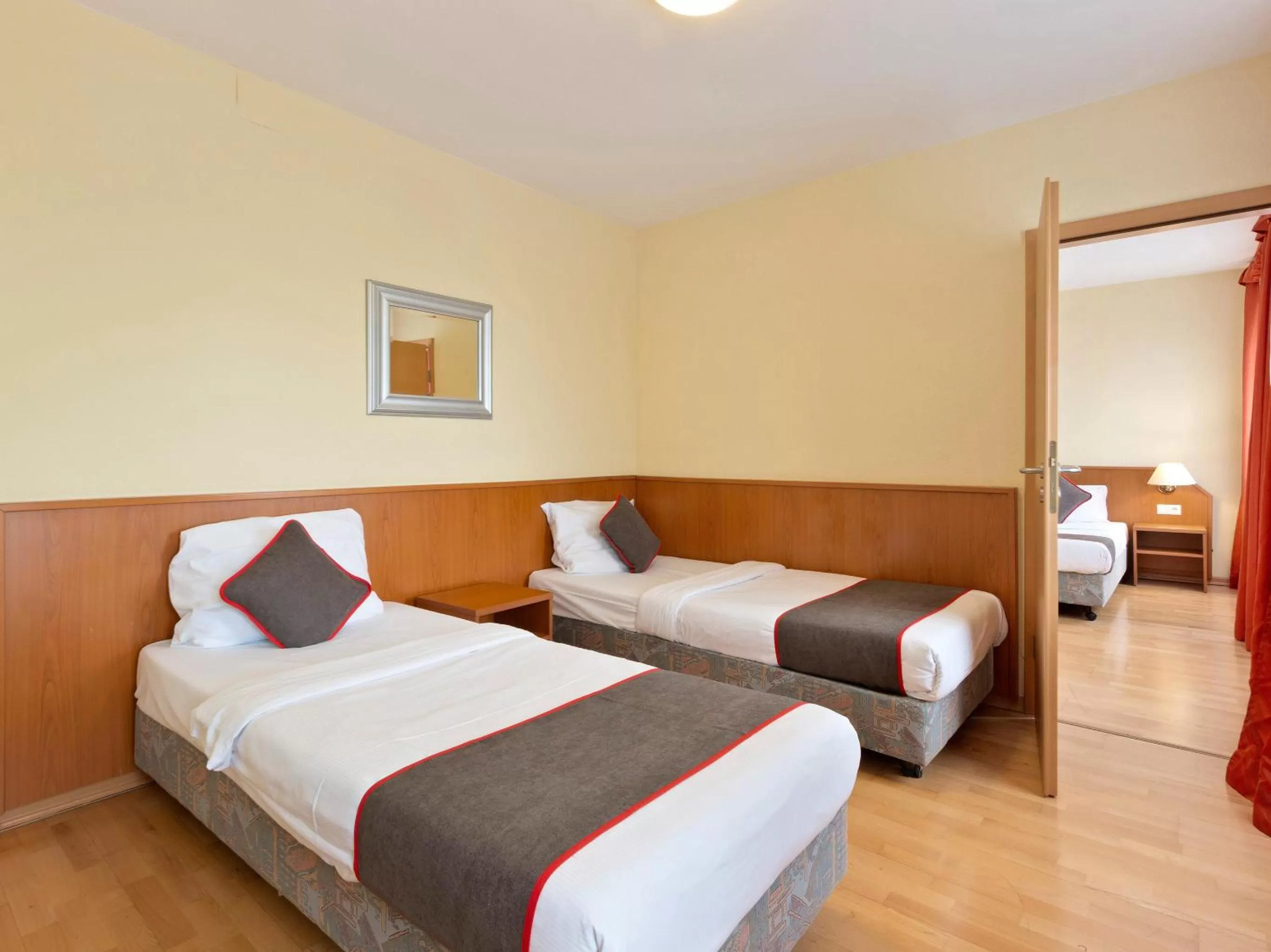 Bed in Hotel Bohemia