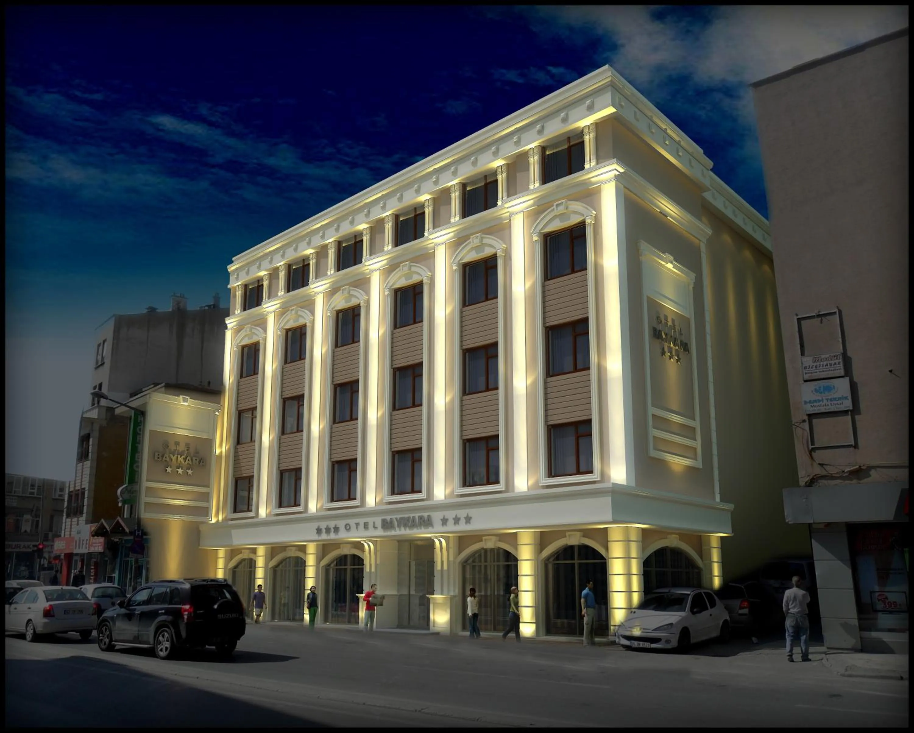 Property building in Baykara Hotel