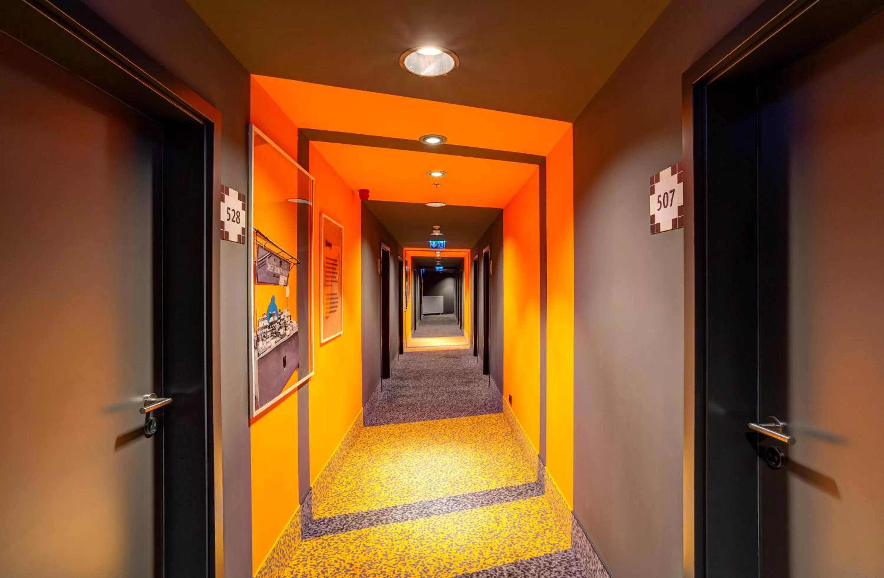 Decorative detail in MEININGER Budapest Great Market Hall