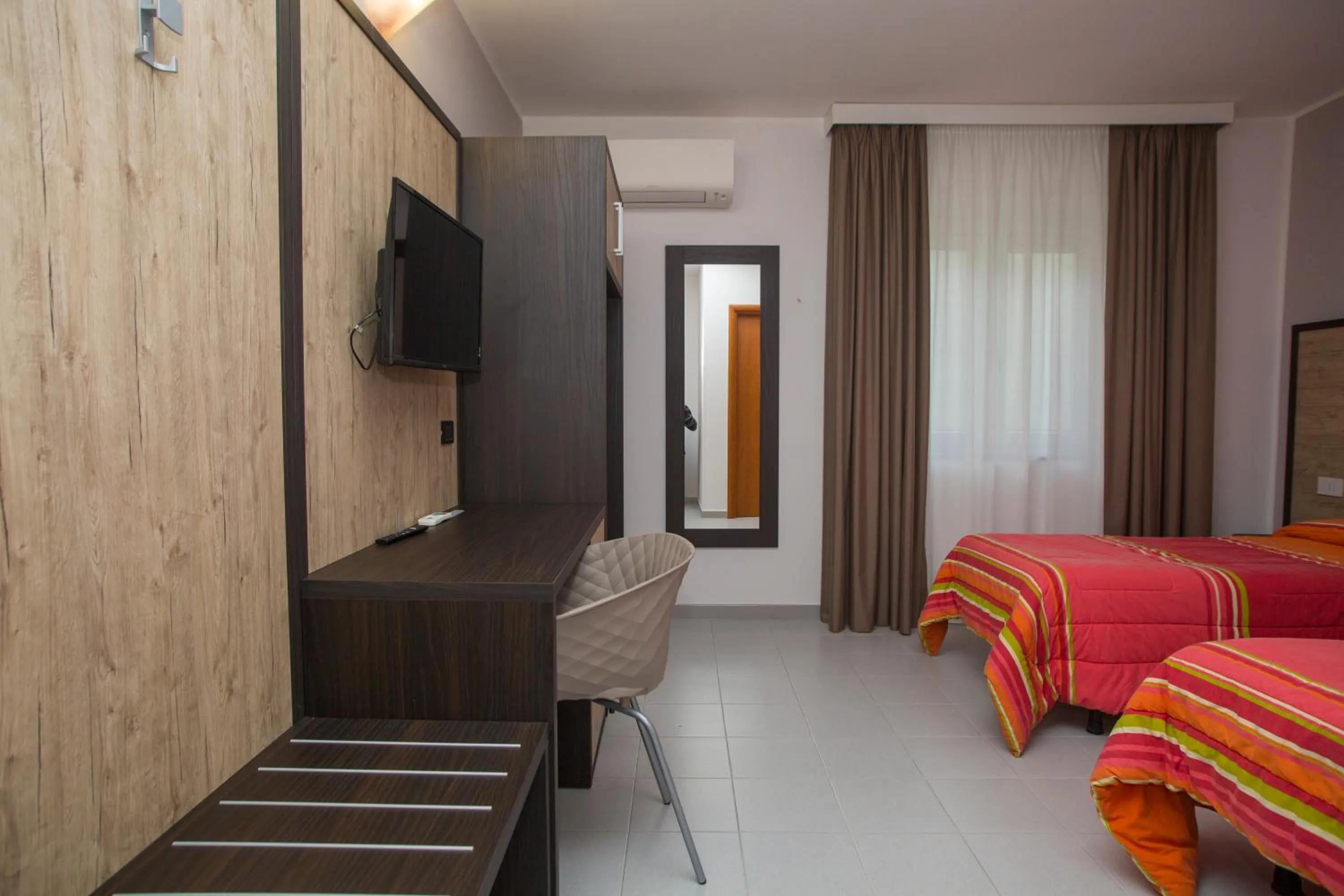 Bed in Hotel San Marco