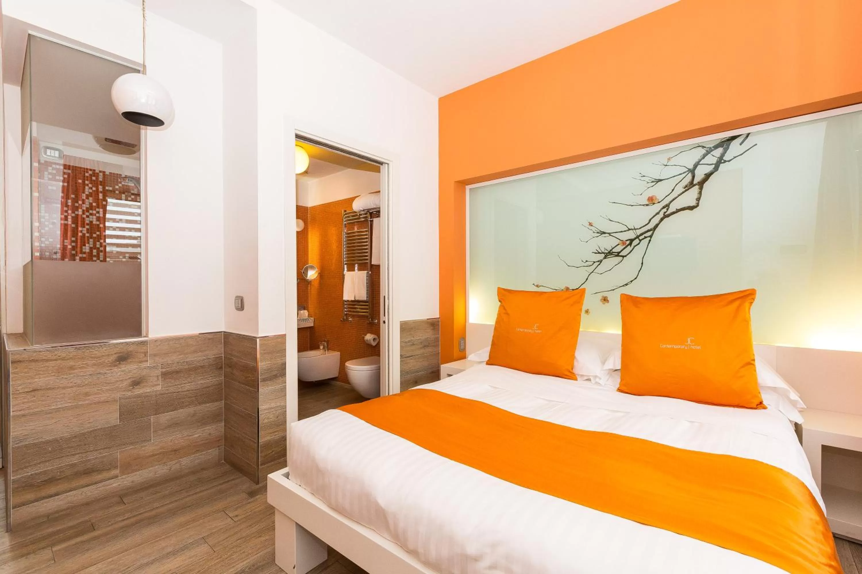 Photo of the whole room, Bed in JC Hotel