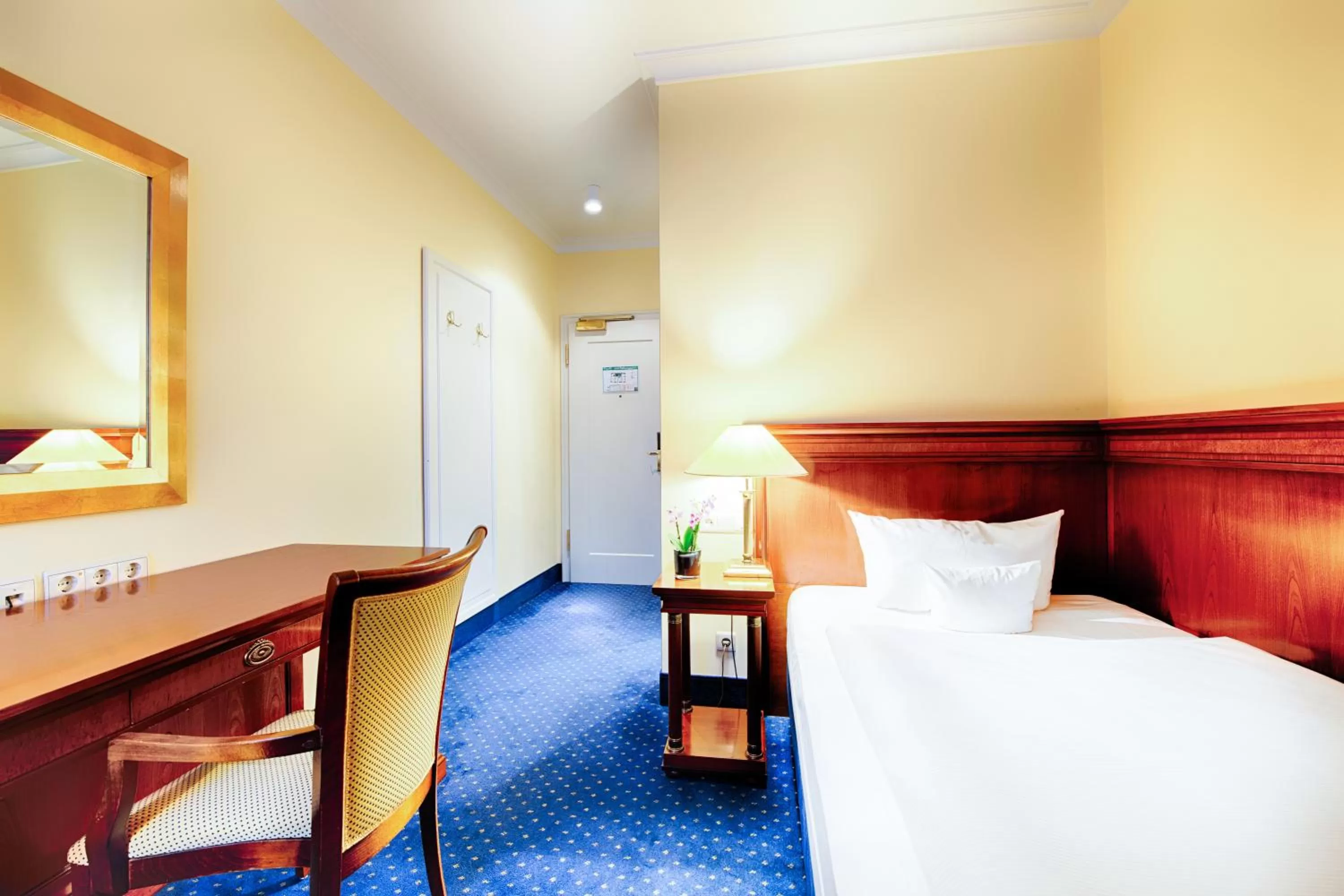 Bed in Hotel Villa Geyerswörth