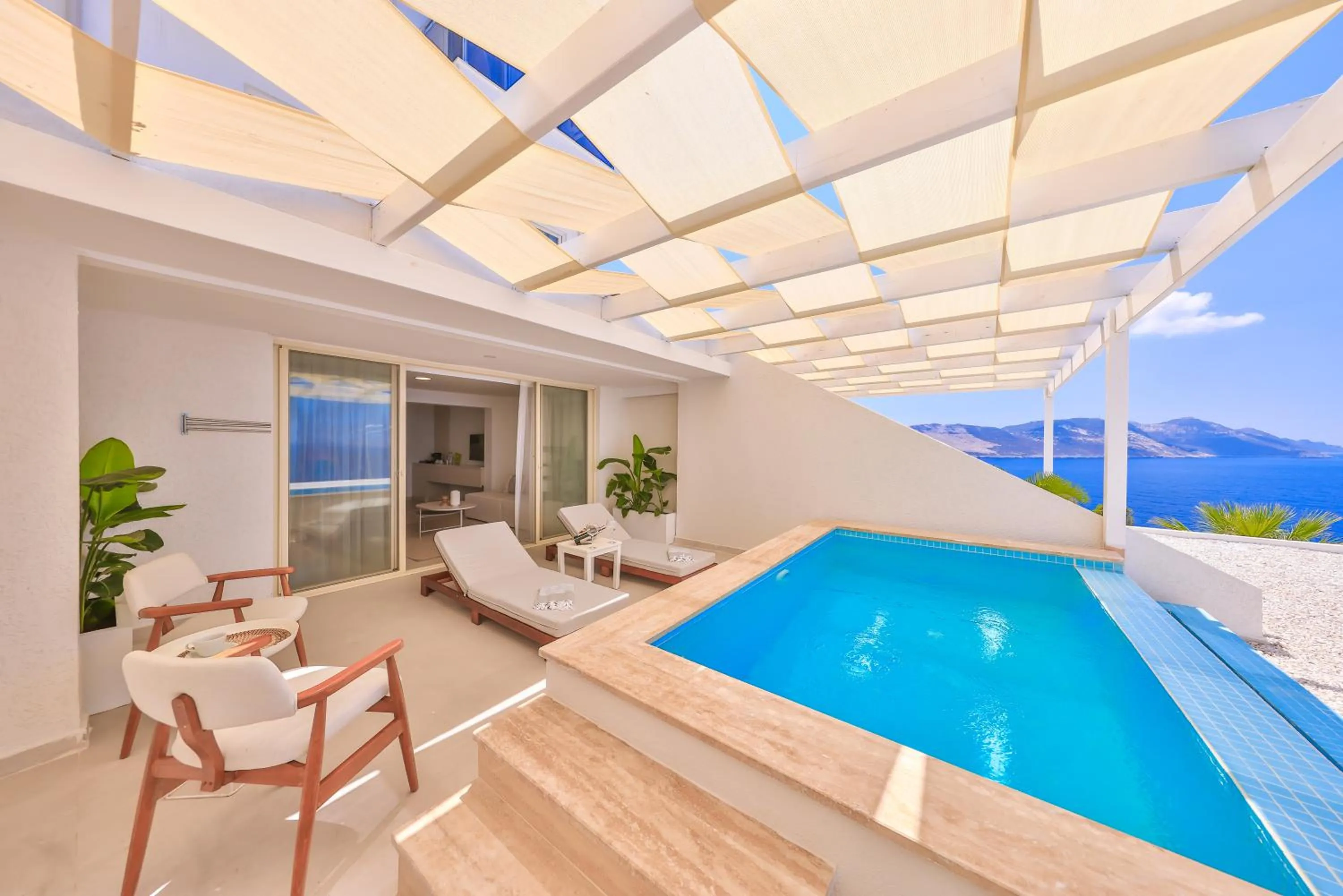 Balcony/Terrace in La Kumsal Hotel