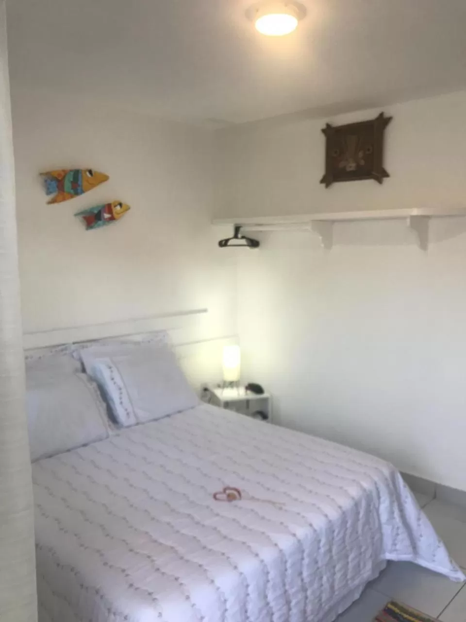 Bed in Pousada America do Sol