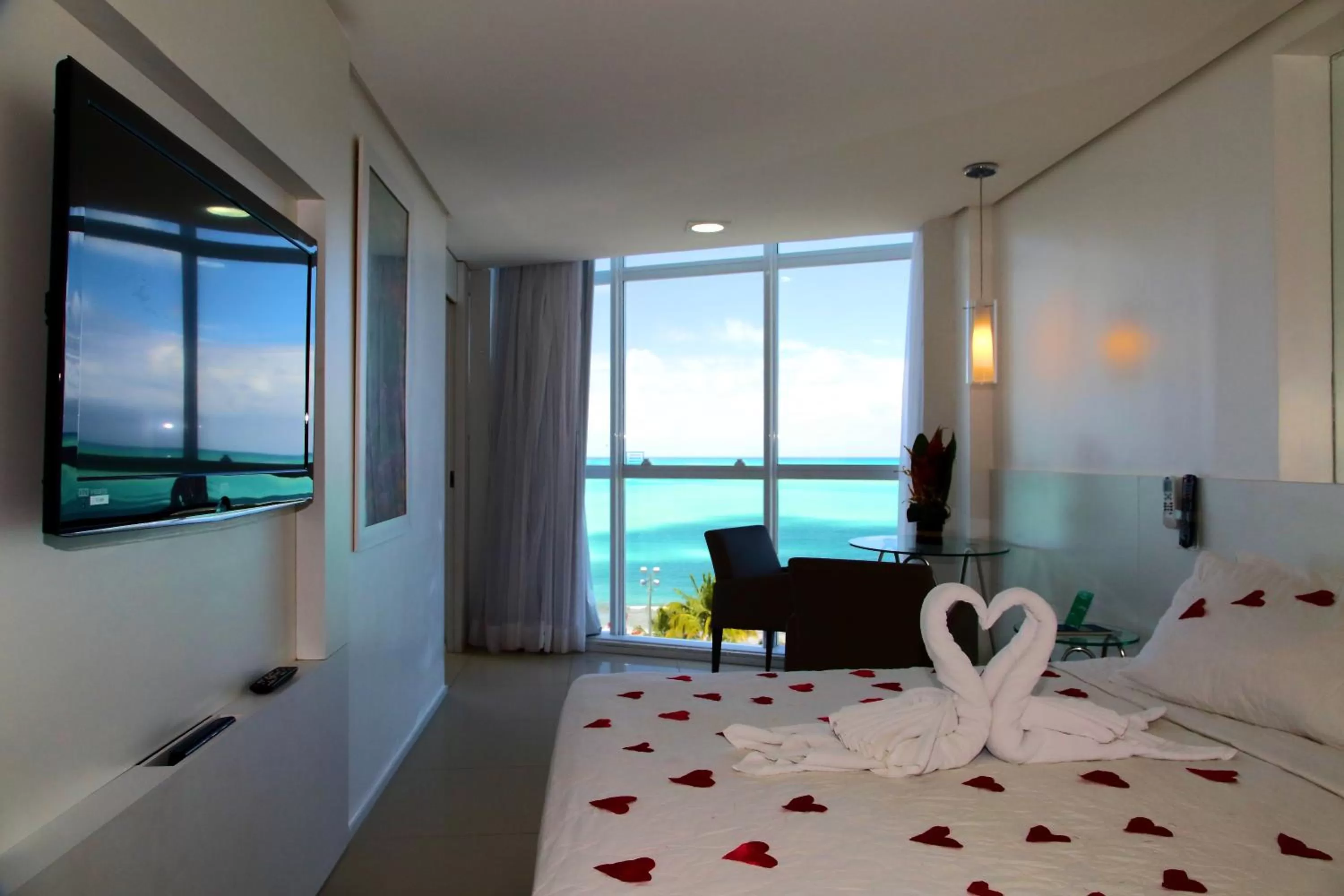 Bed in Hotel Brisa Praia Pajuçara