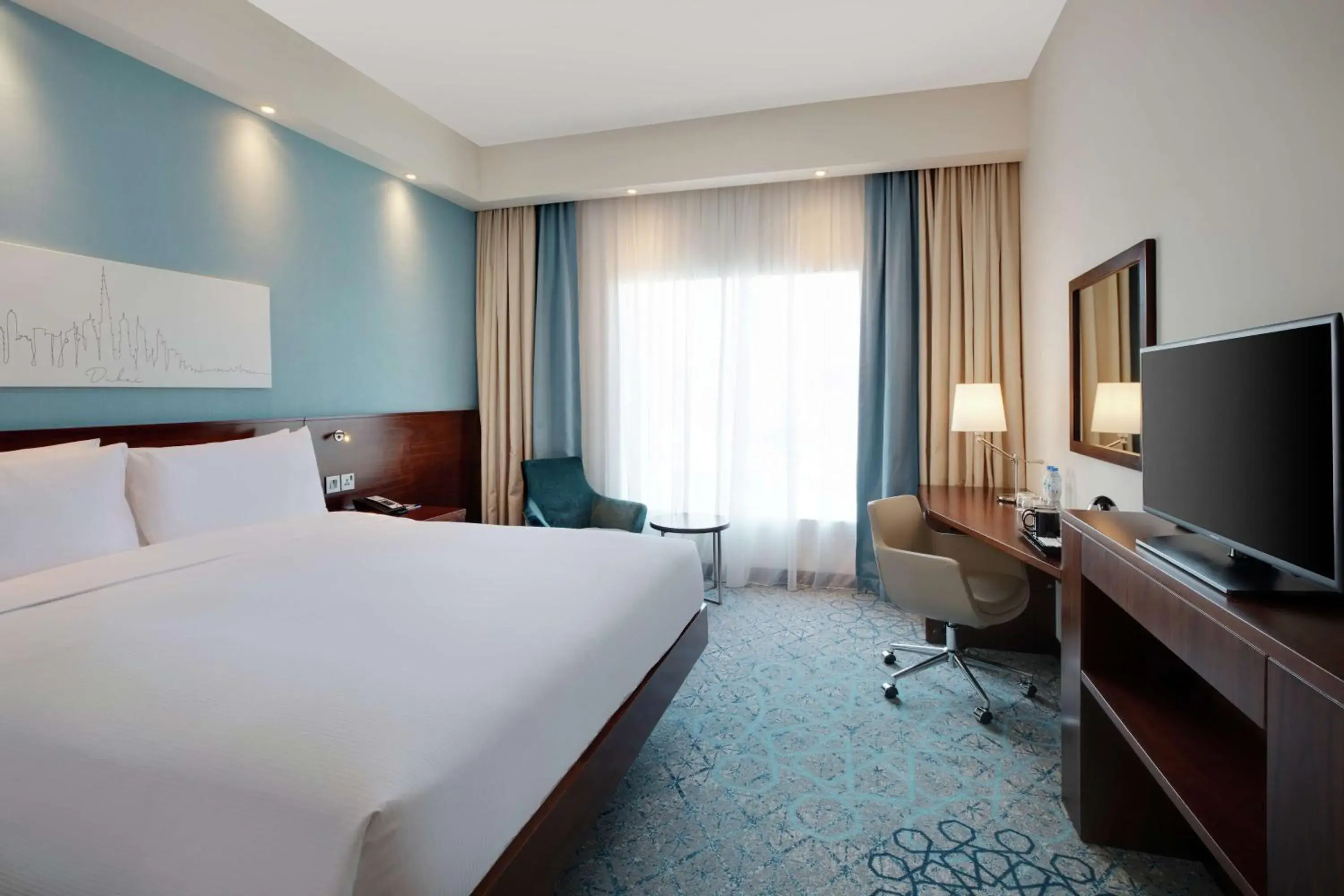 King Room - Non-Smoking in Hampton By Hilton Dubai Al Barsha King Room - Non-Smoking in Hampton By Hilton Dubai Al Barsha