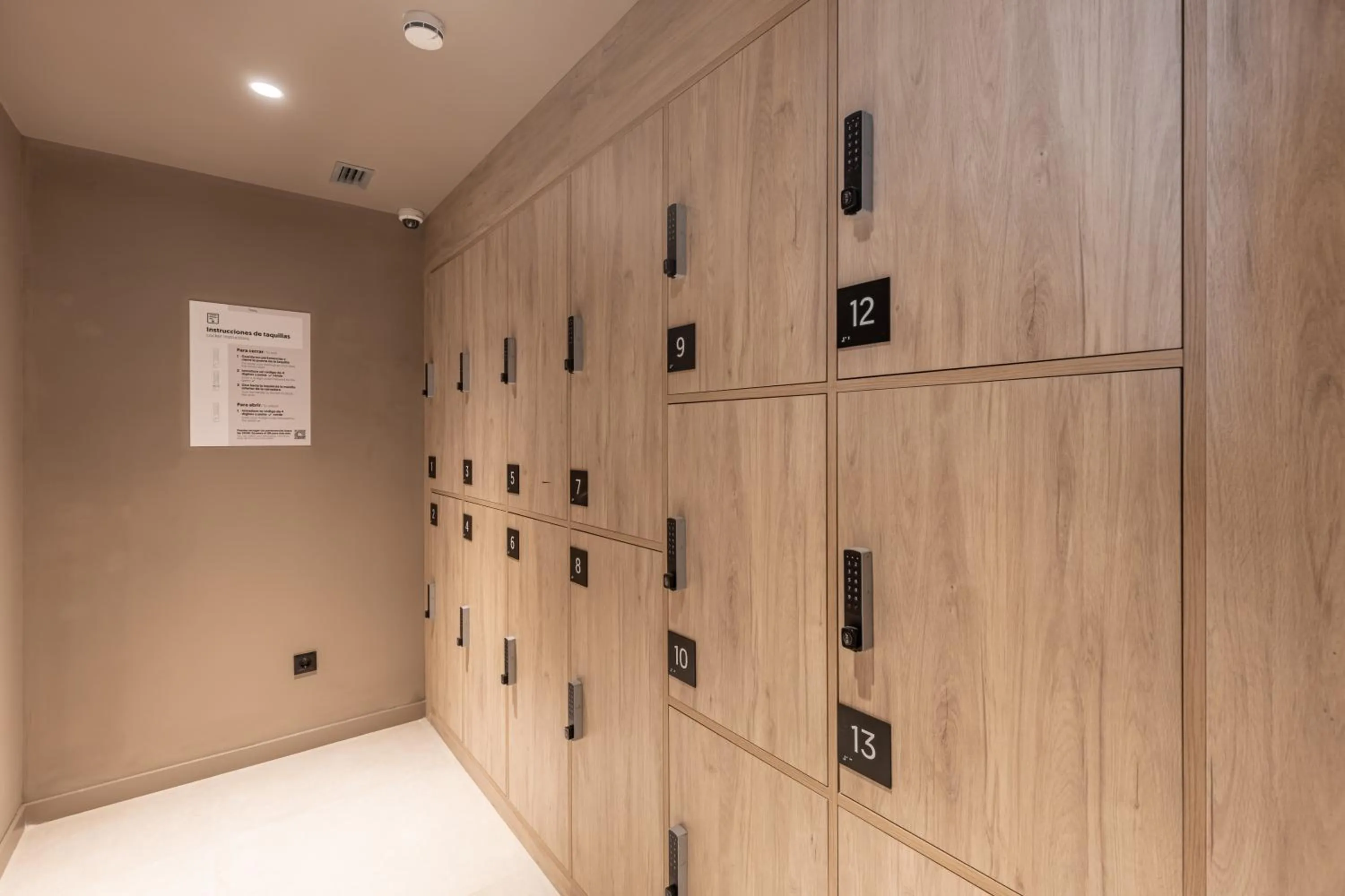 locker in Líbere Madrid Chamberí