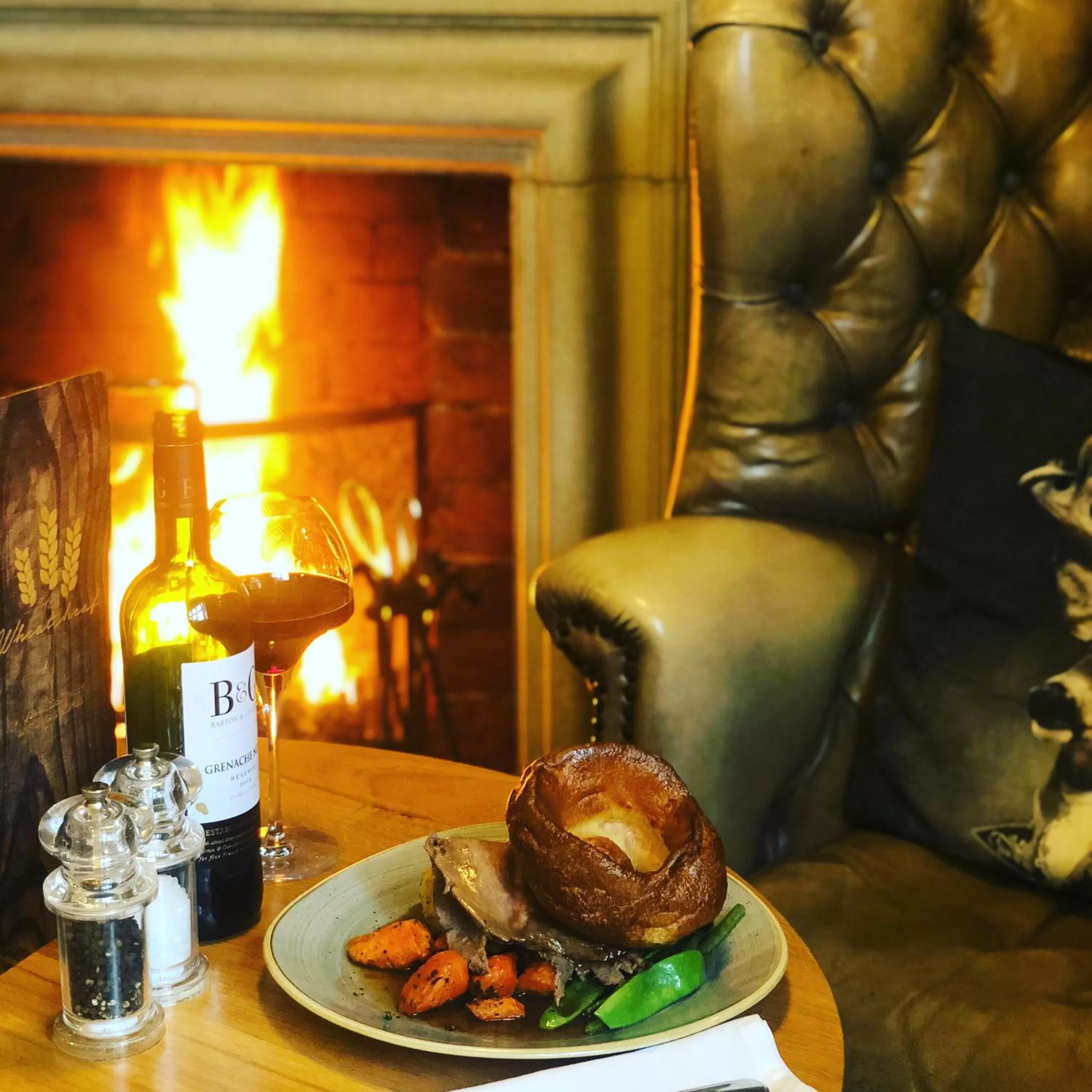Living room in The Wheatsheaf Hotel, Sandbach