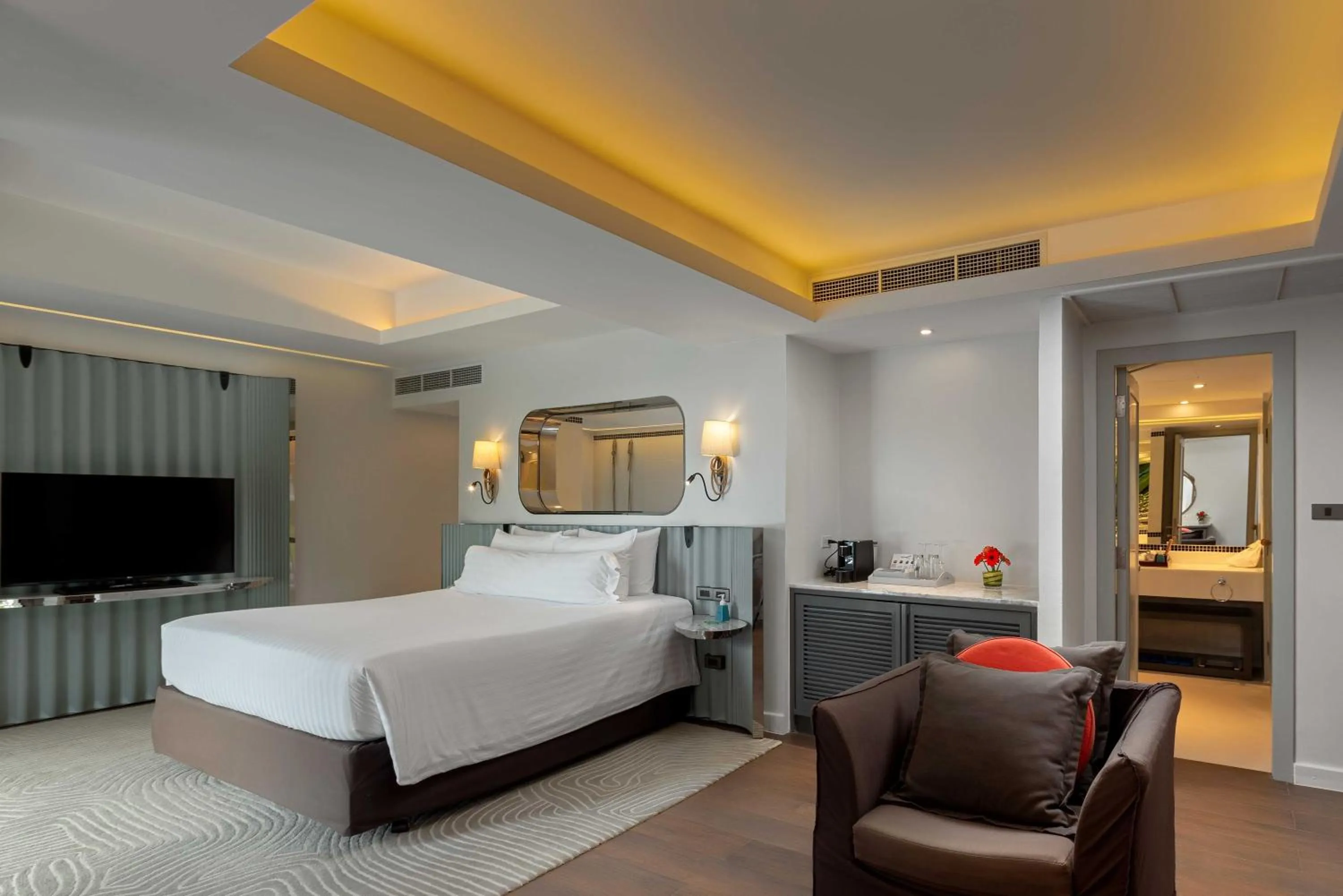 Bed in The Boathouse Phuket-SHA Plus