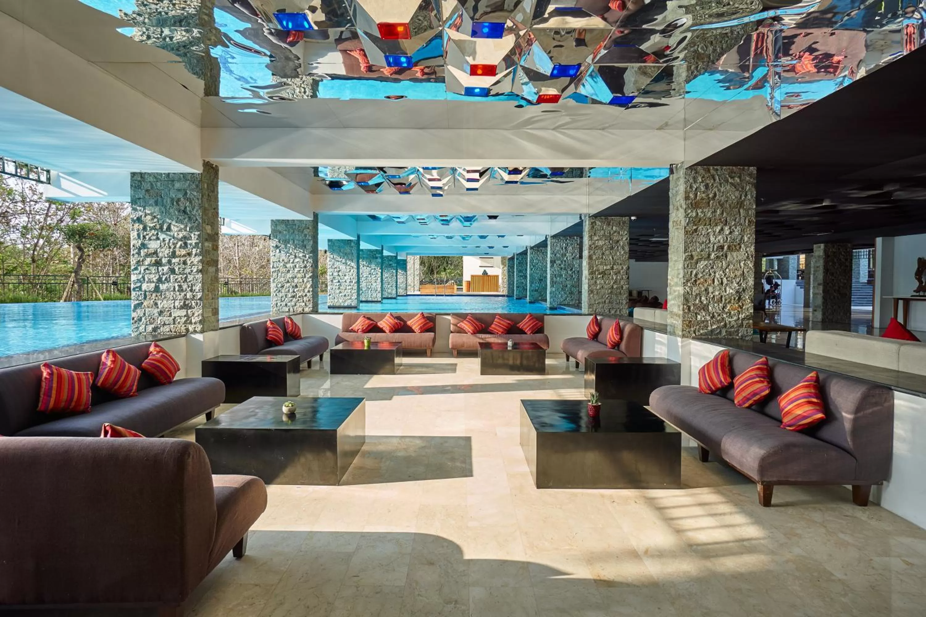 Lounge or bar in The Sintesa Jimbaran Bali