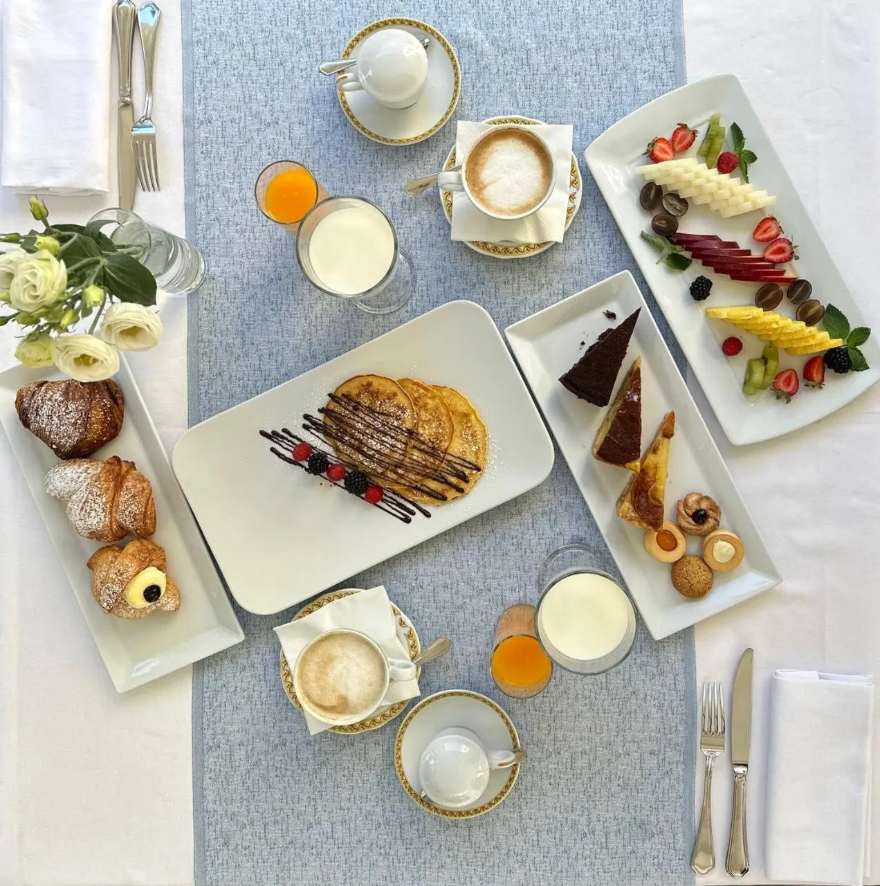 Breakfast in Villa Le Zagare Relais & SPA