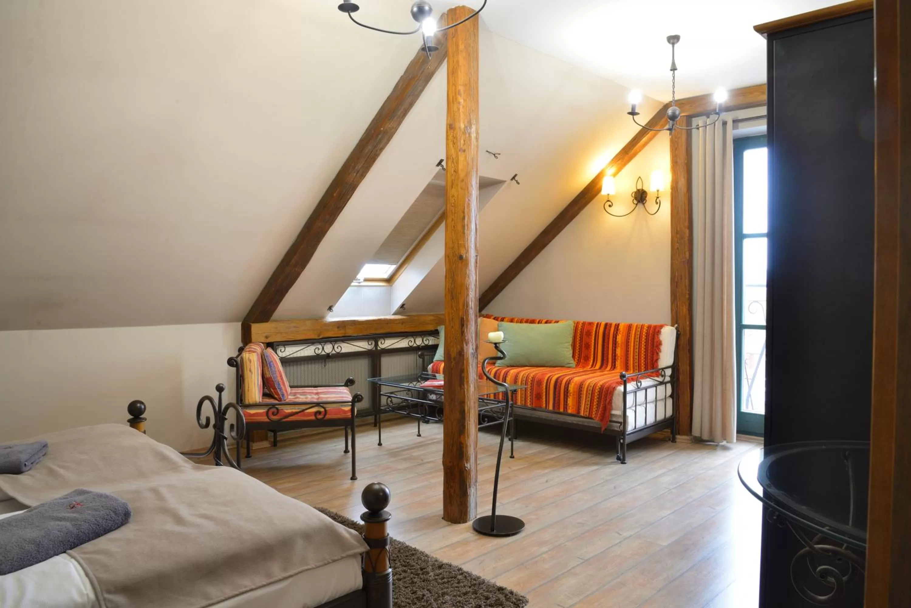 Bed in Hotel and restaurant Via Ironia