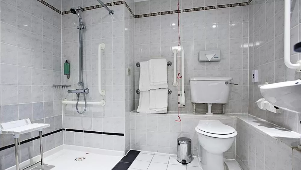 Toilet in Holiday Inn Express Liverpool-Albert Dock by IHG