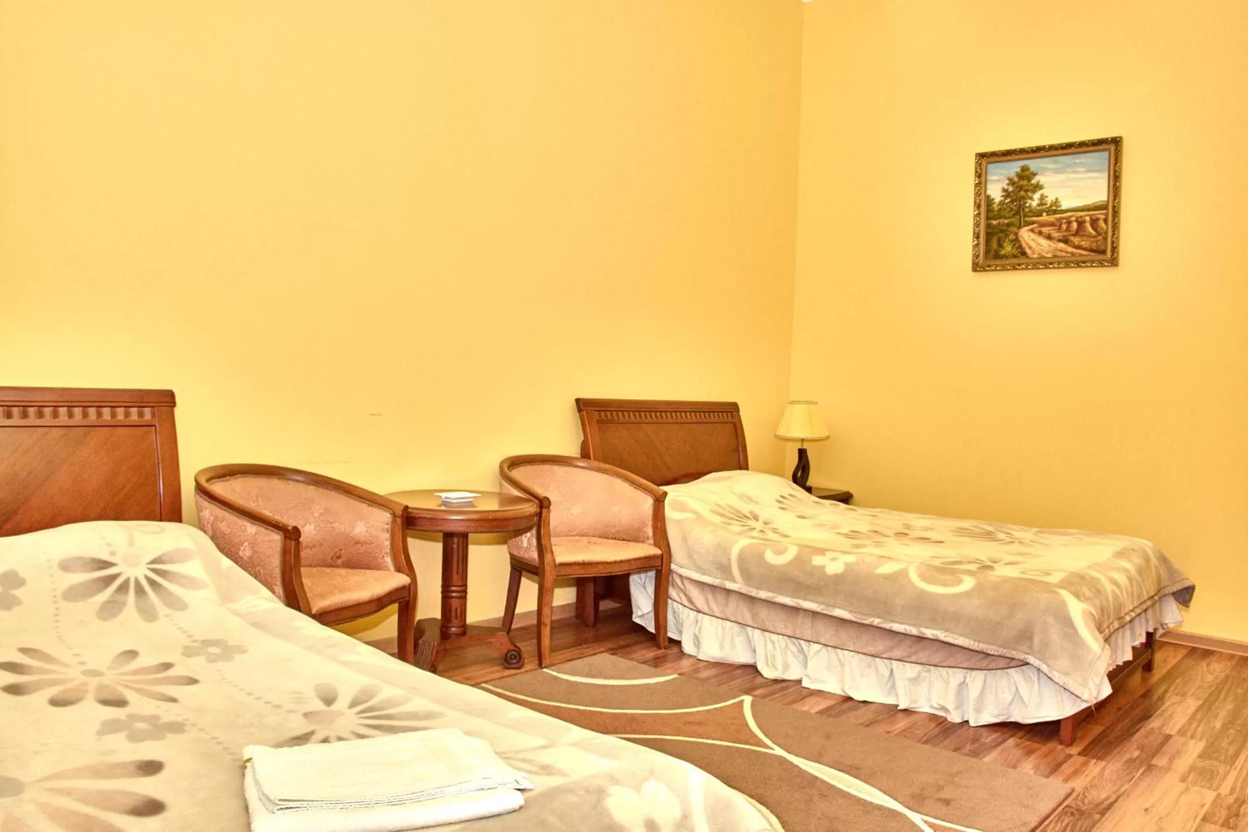 Bed in Hotel Art-Seg