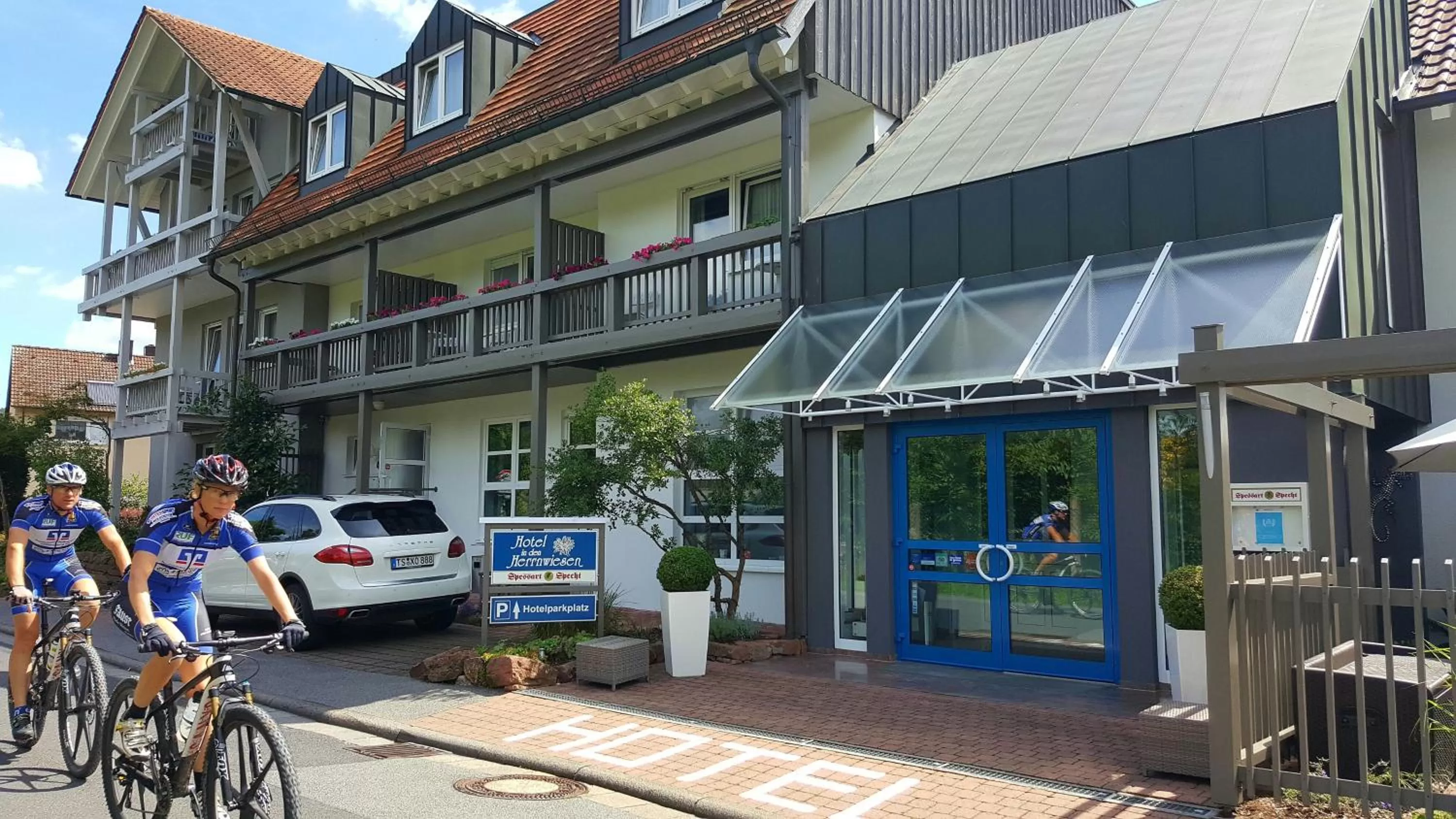 Cycling in Hotel in den Herrnwiesen